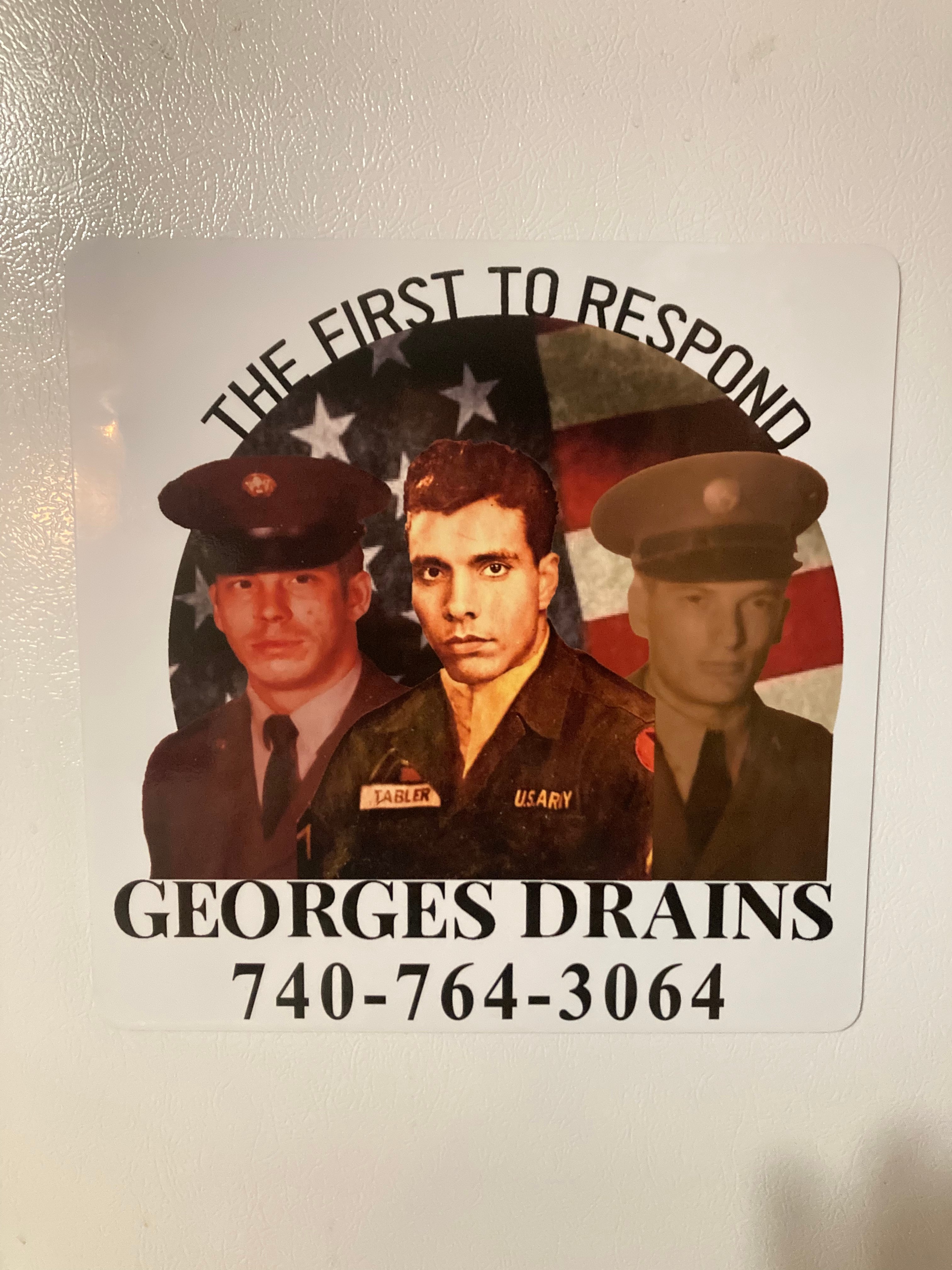 George's Drains, Inc. Logo