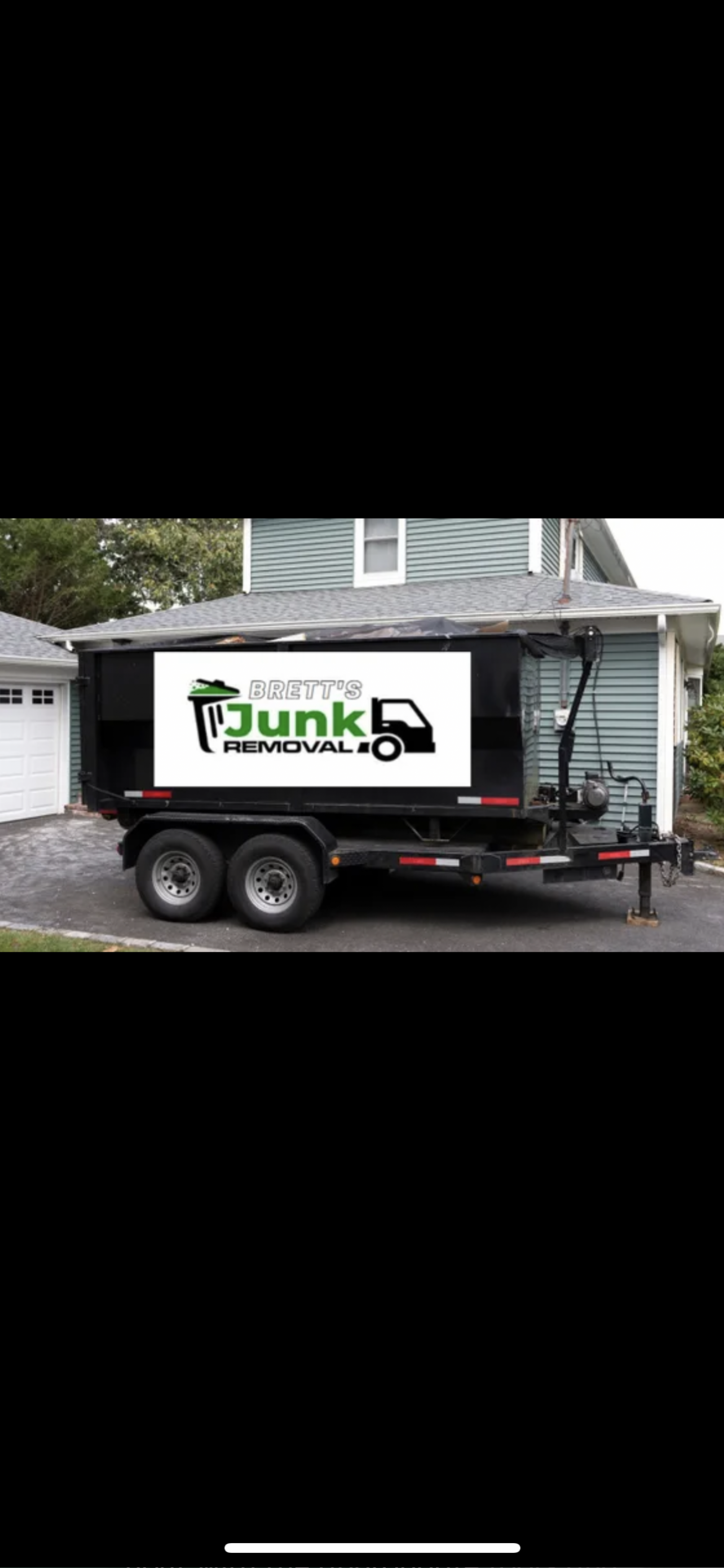 Brett's Junk Removal Logo