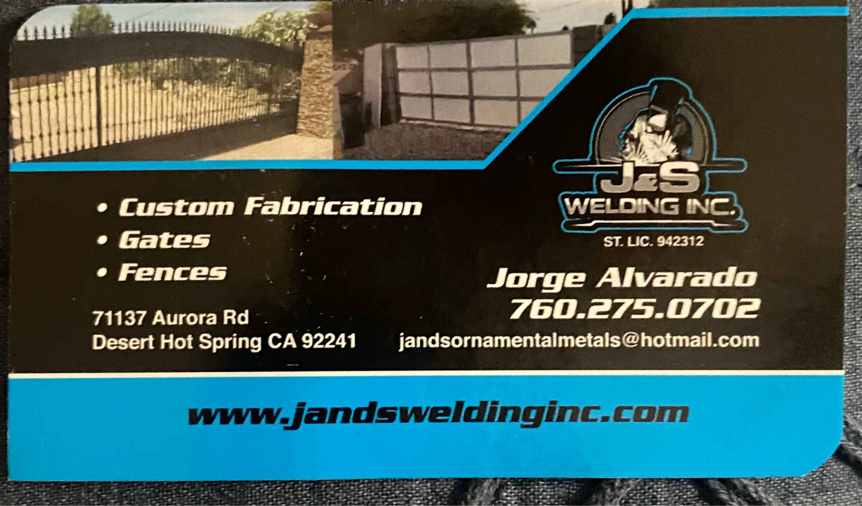 J & S Welding Logo