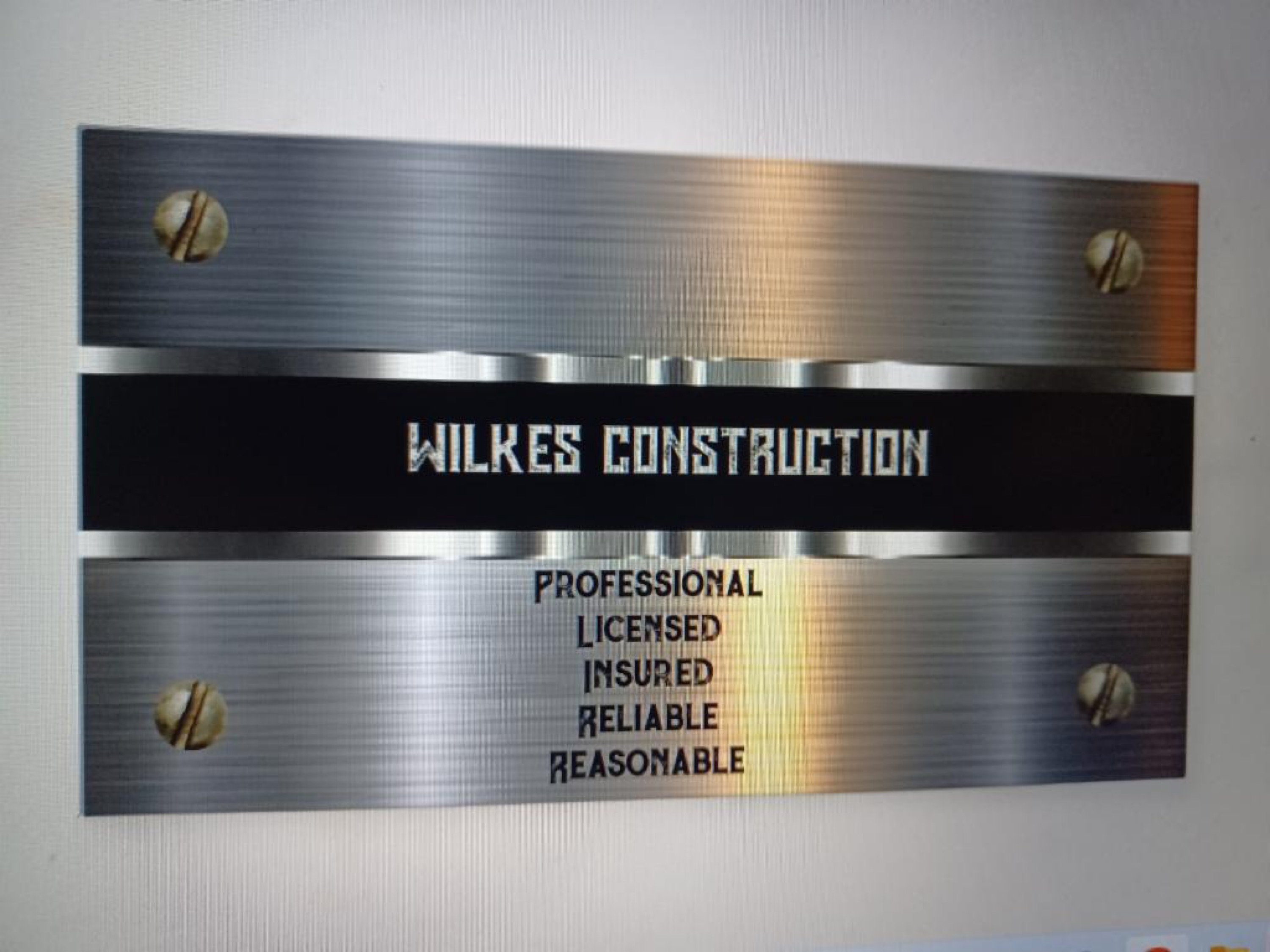 Wilkes Construction LLC Logo