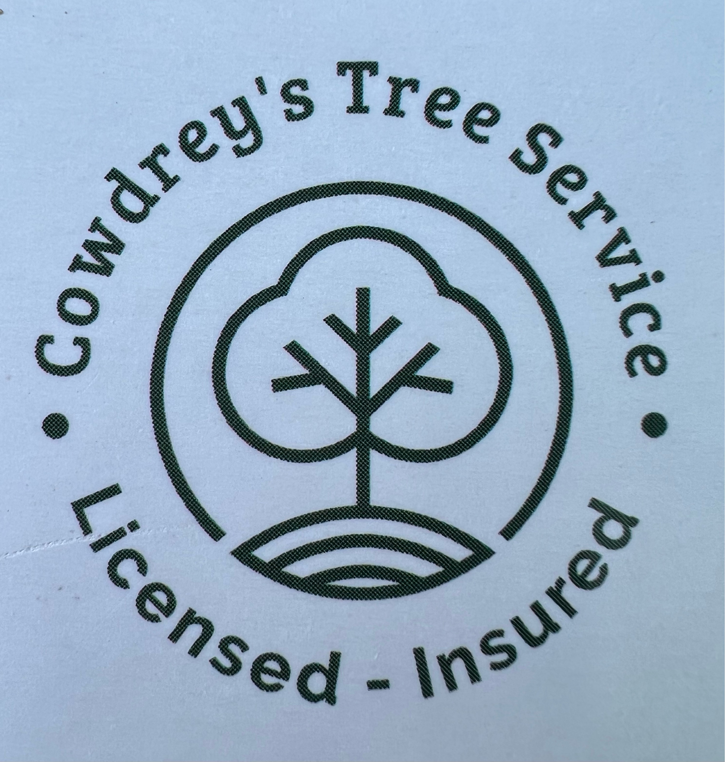 Cowdrey's Tree Service Logo