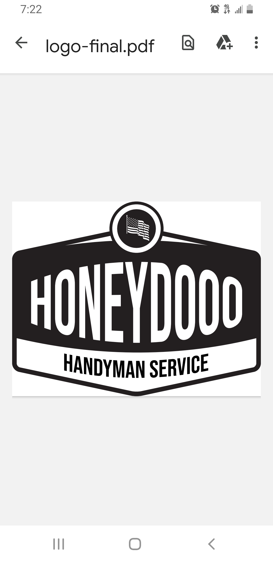 Honeydooo -- Handyman - Unlicensed Contractor Logo