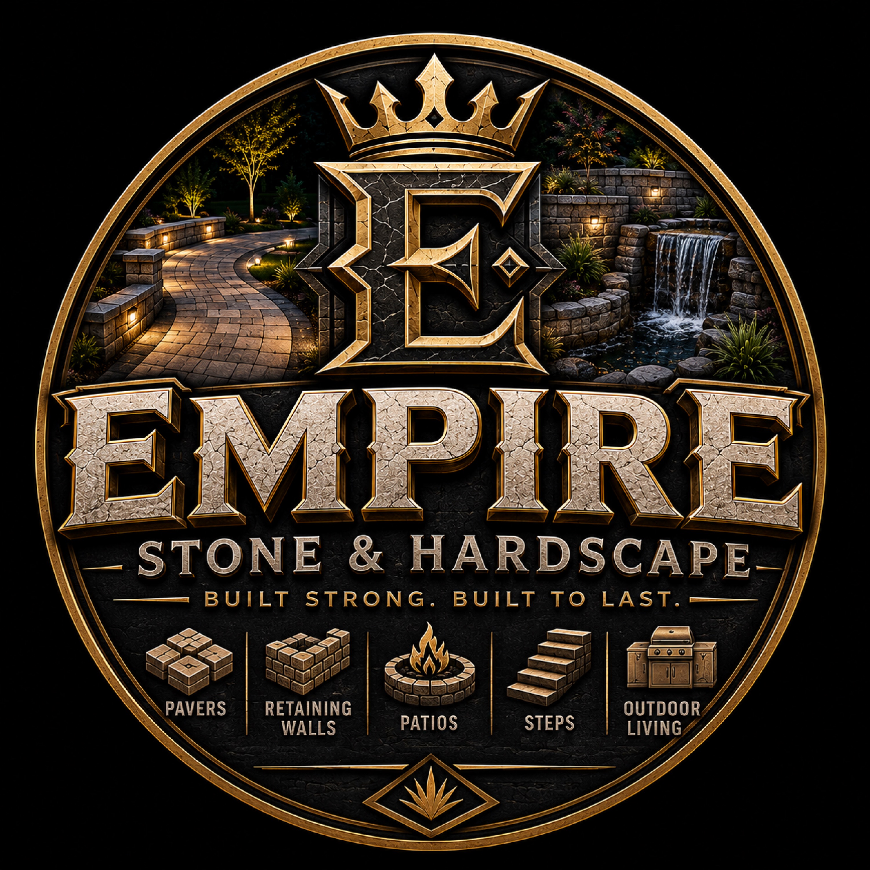 Empire stone & hardscape Logo