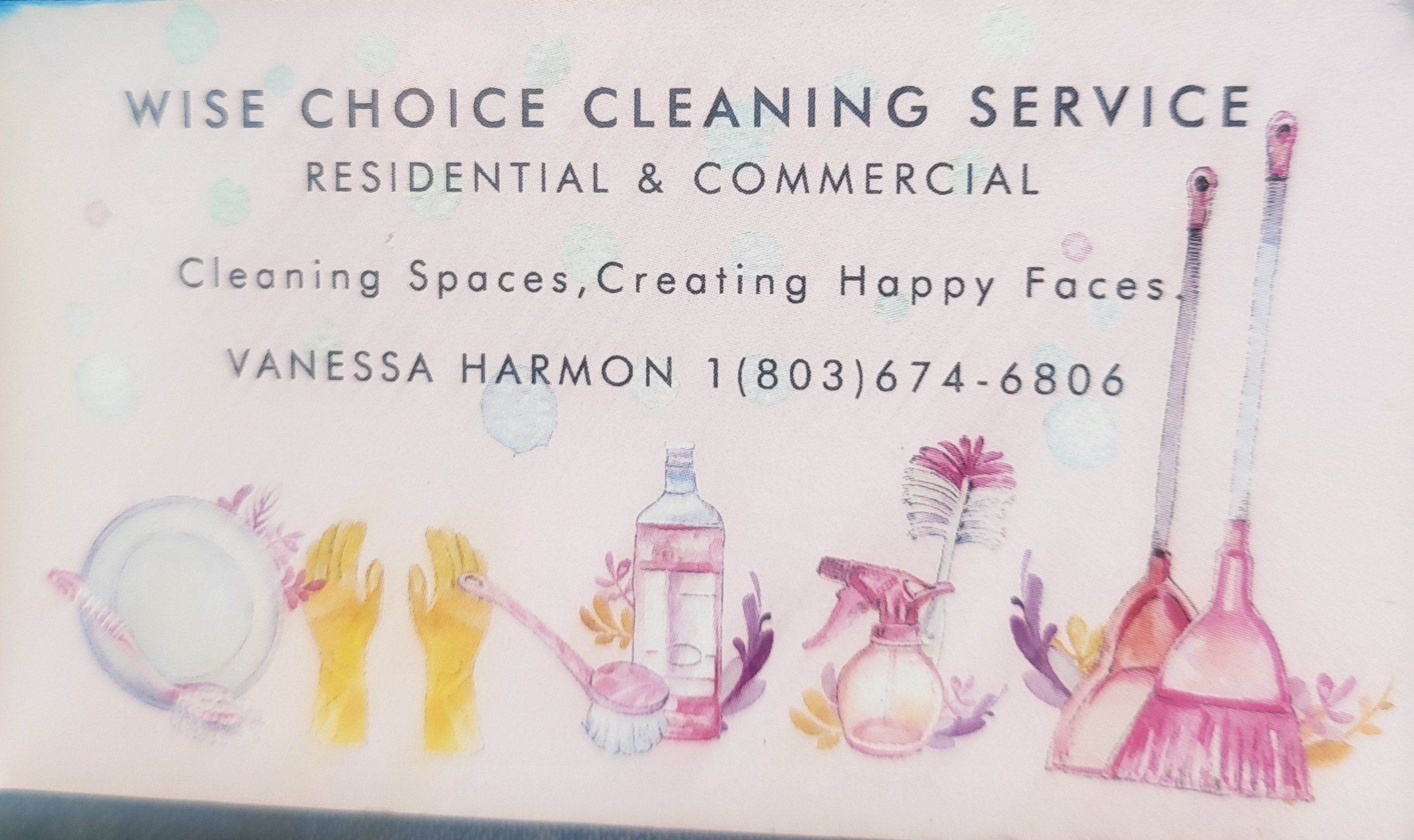 Wise Choice Cleaning Service Logo