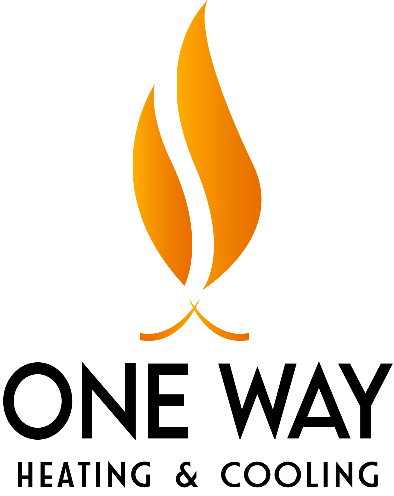 One Way Heating & Cooling Logo