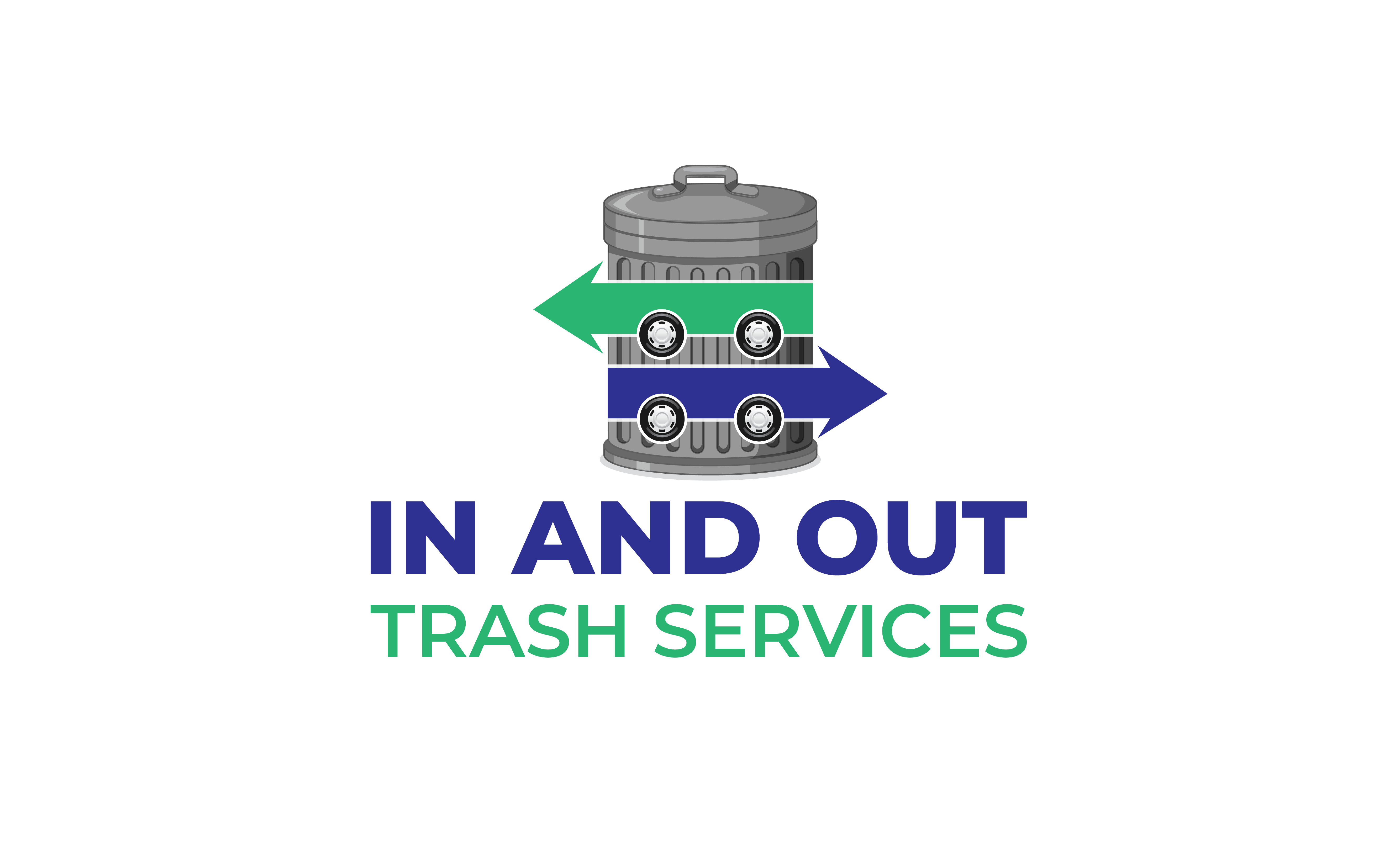In and Out Trash Services LLC Logo