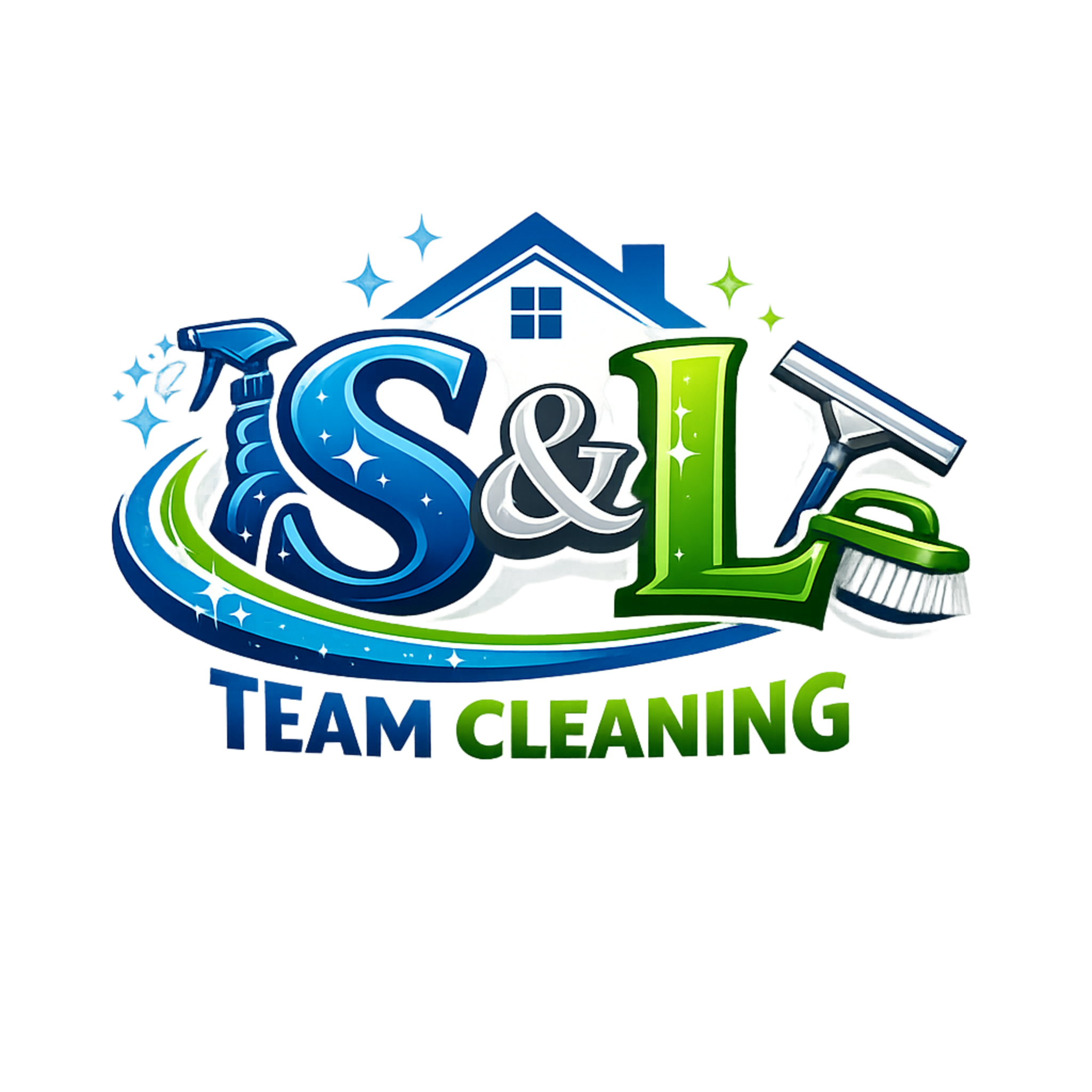 S&L Team Cleaning Logo