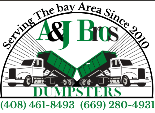 A & J Bros Dumpster Logo