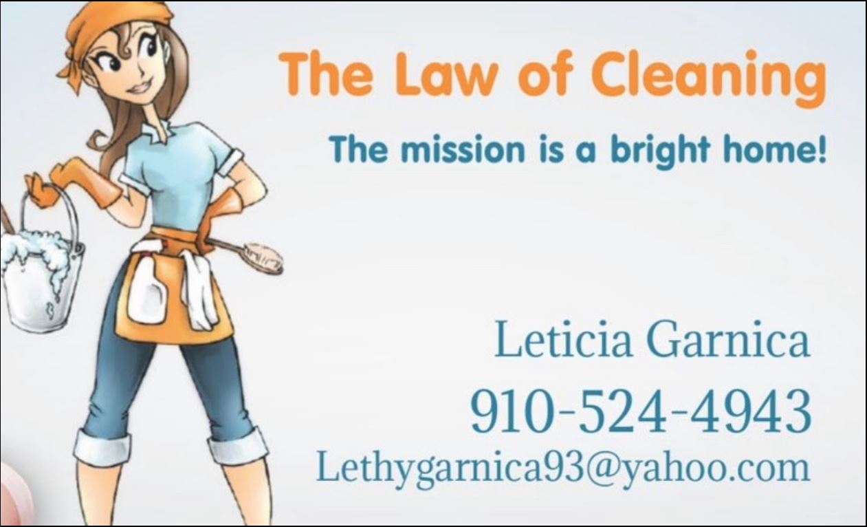 THE LAW OF CLEANING Logo