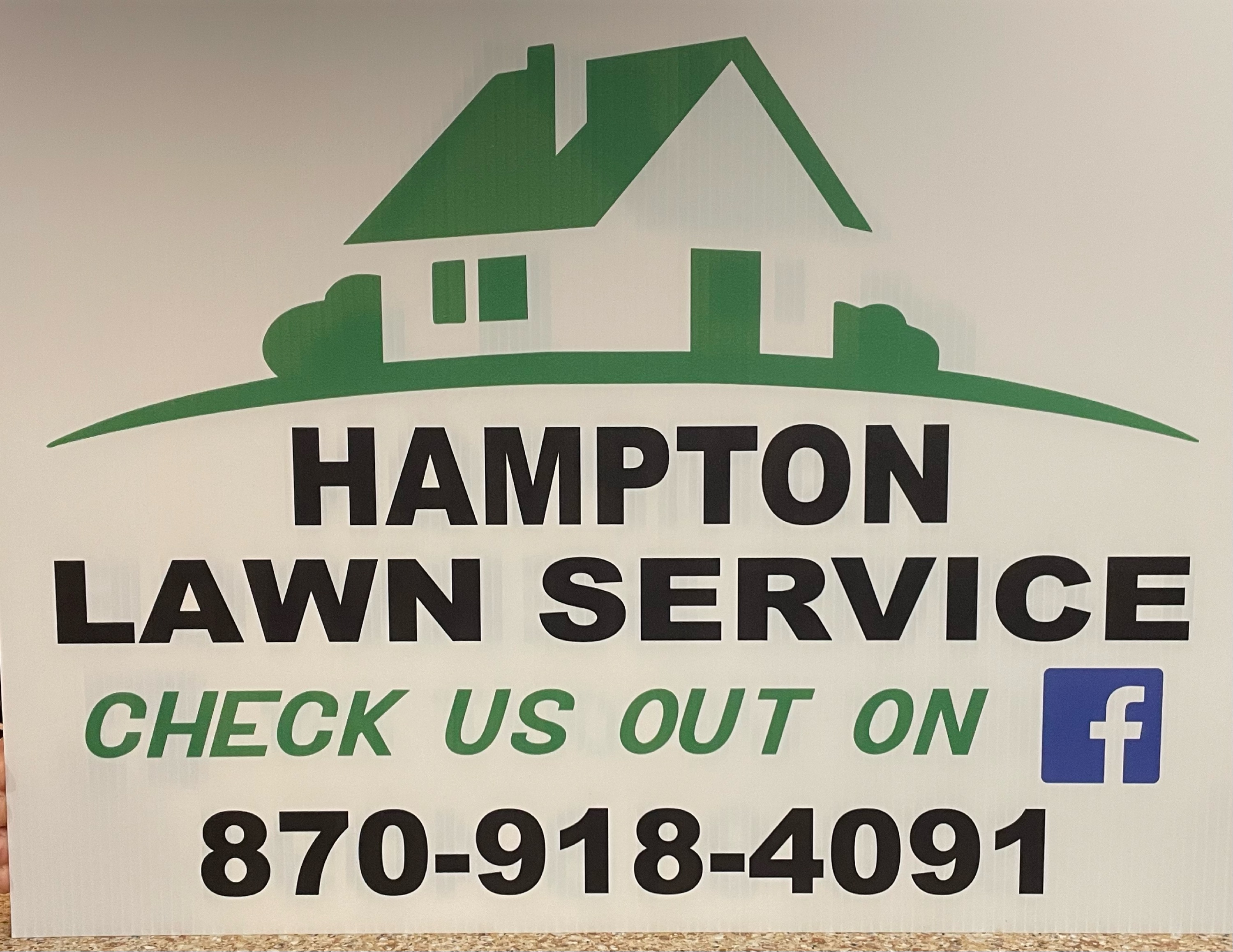 Hampton Lawn Service Logo