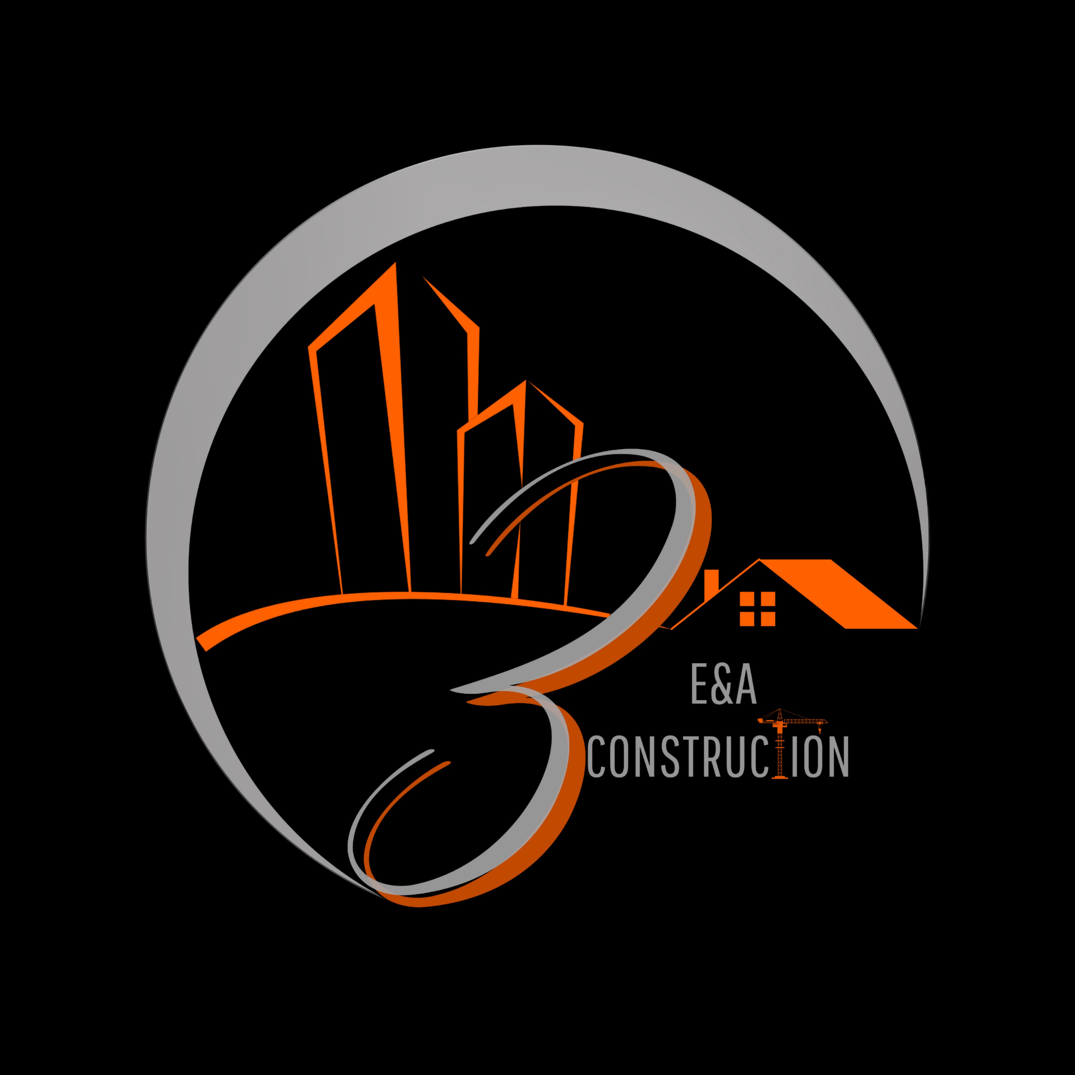 3E&A  General Construction Logo