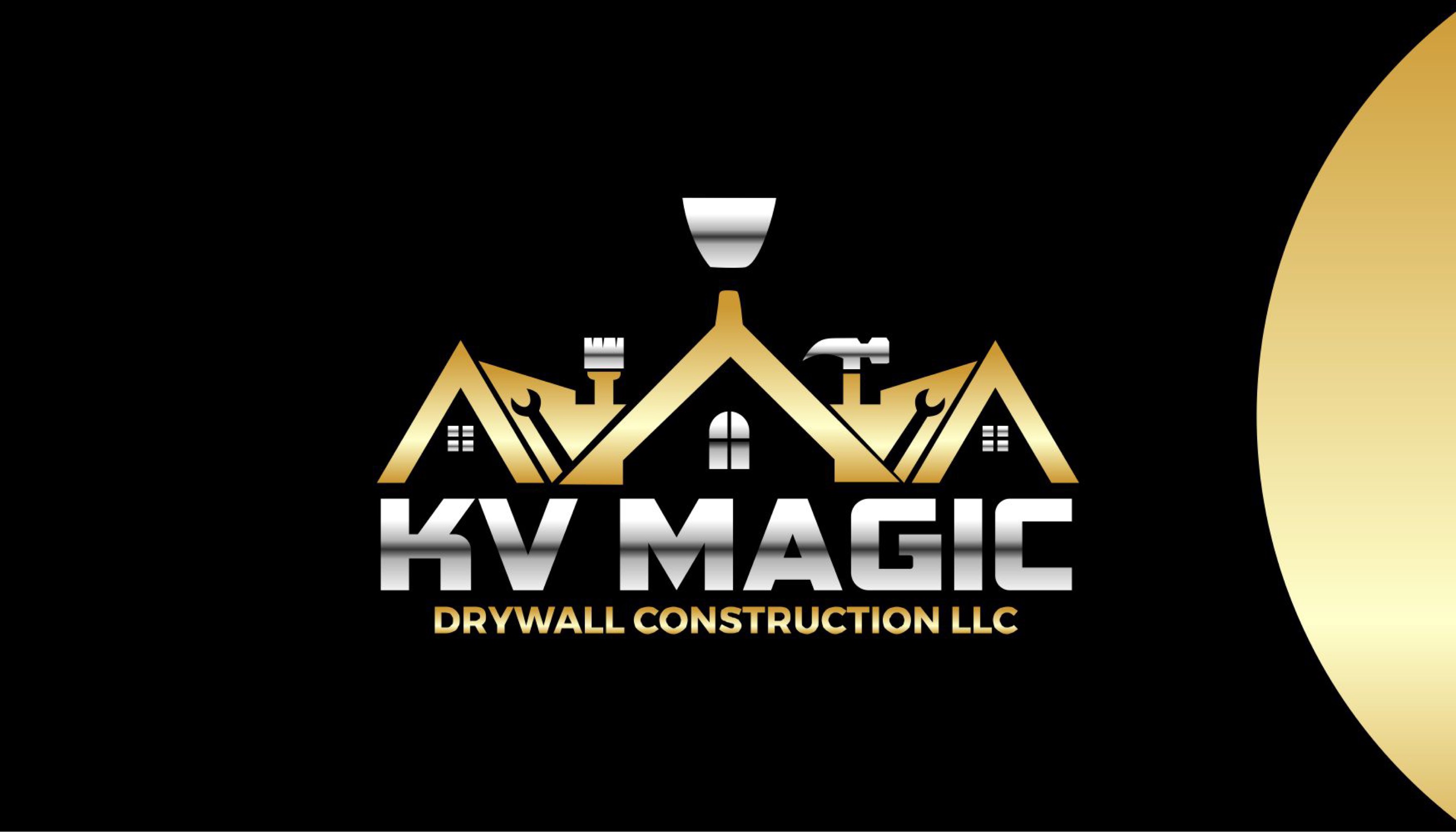 KV Magic Drywall Construction, LLC Logo