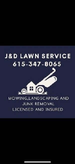 J&D Lawn Service Logo