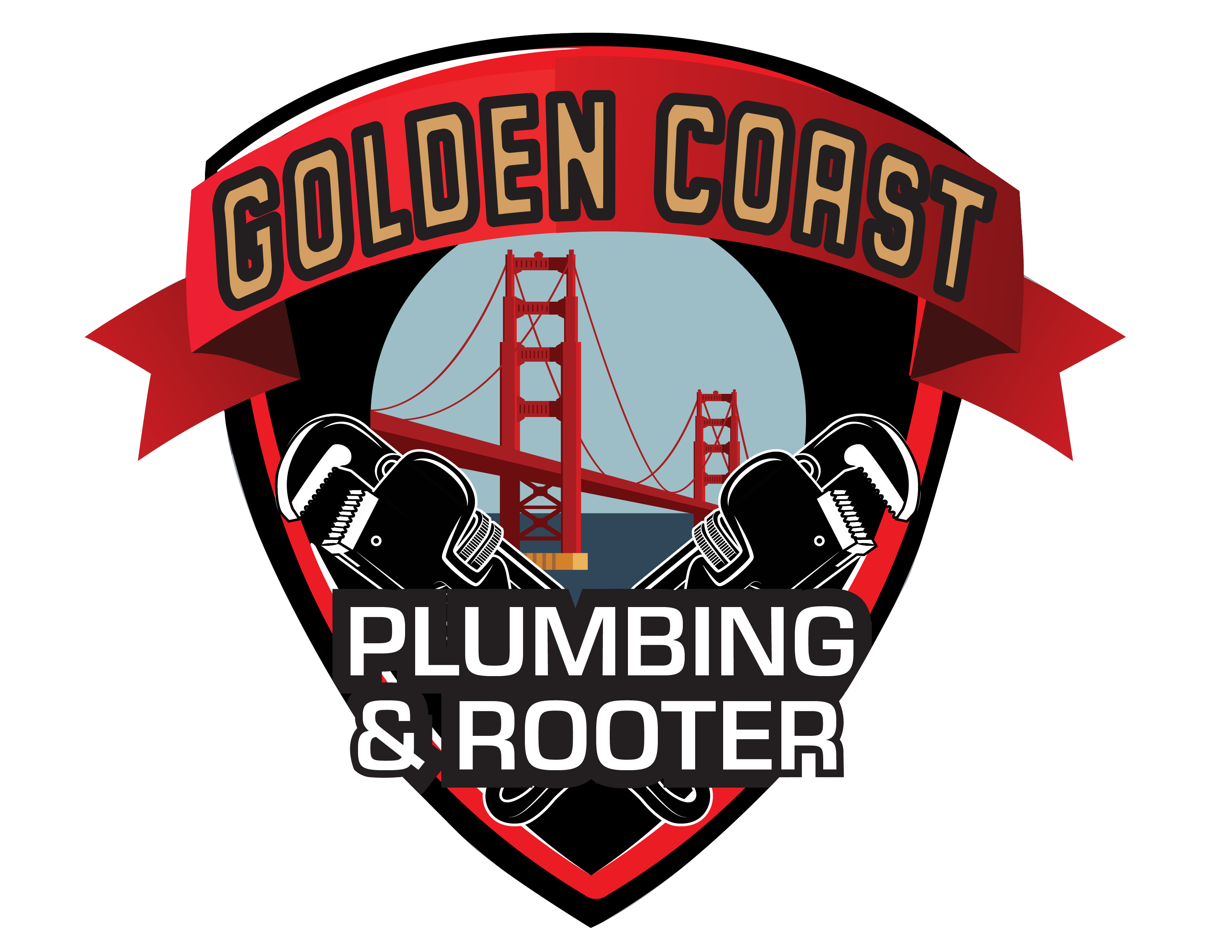 Golden Coast Plumbing and Rooter Logo