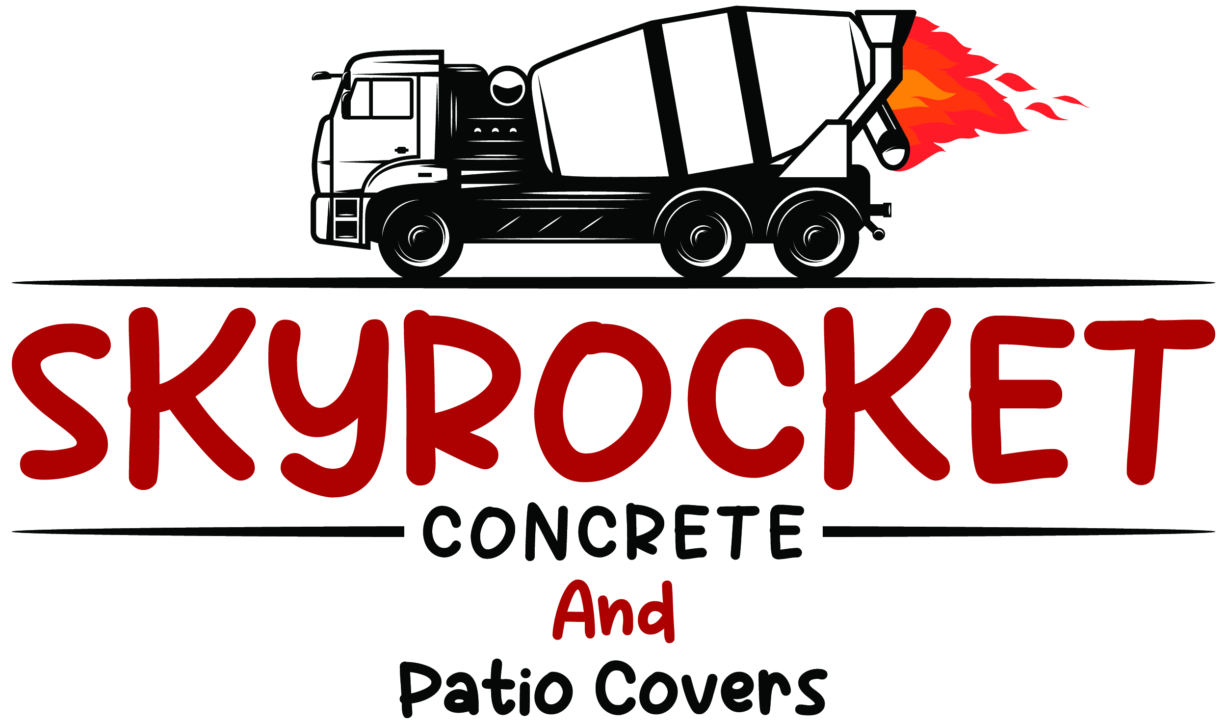 SkyRocket Concrete Logo