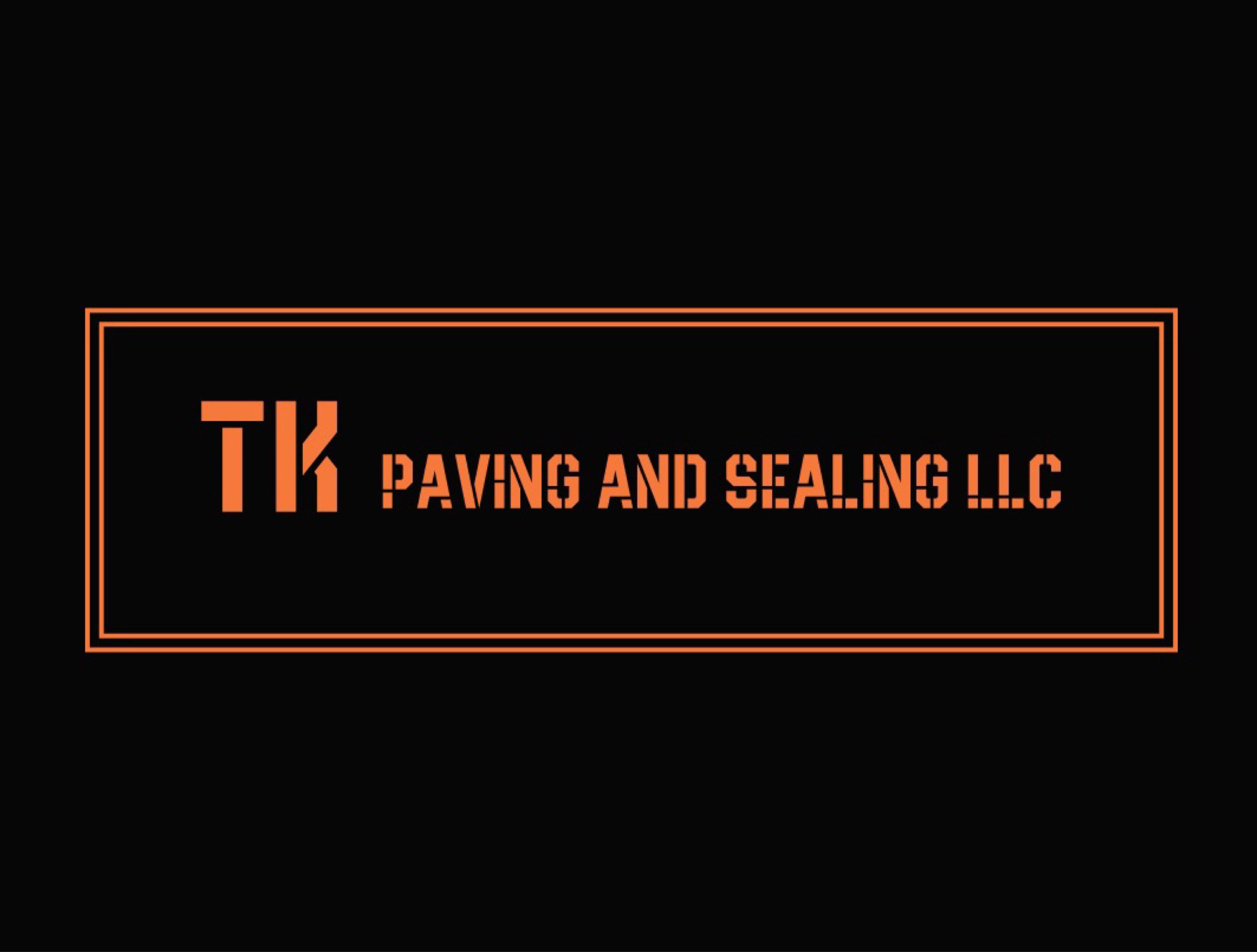 TK Paving And Sealing LLC Logo