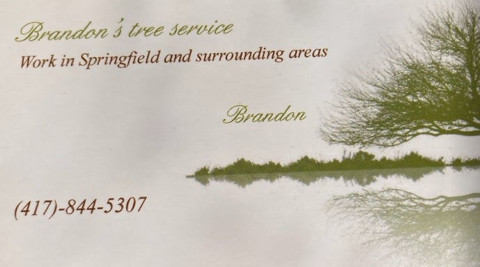 Brandons Tree Service Logo