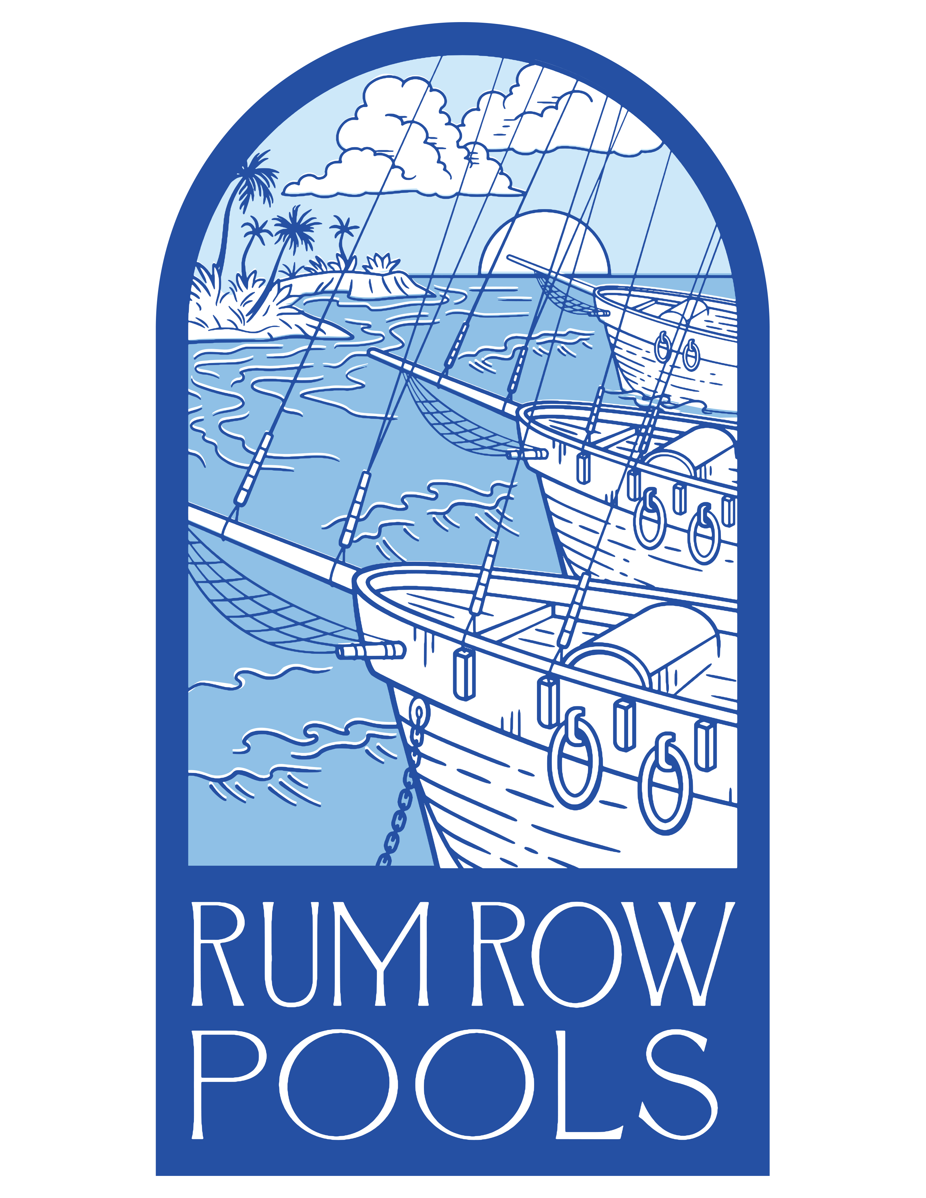 Rum Row Pools, LLC Logo
