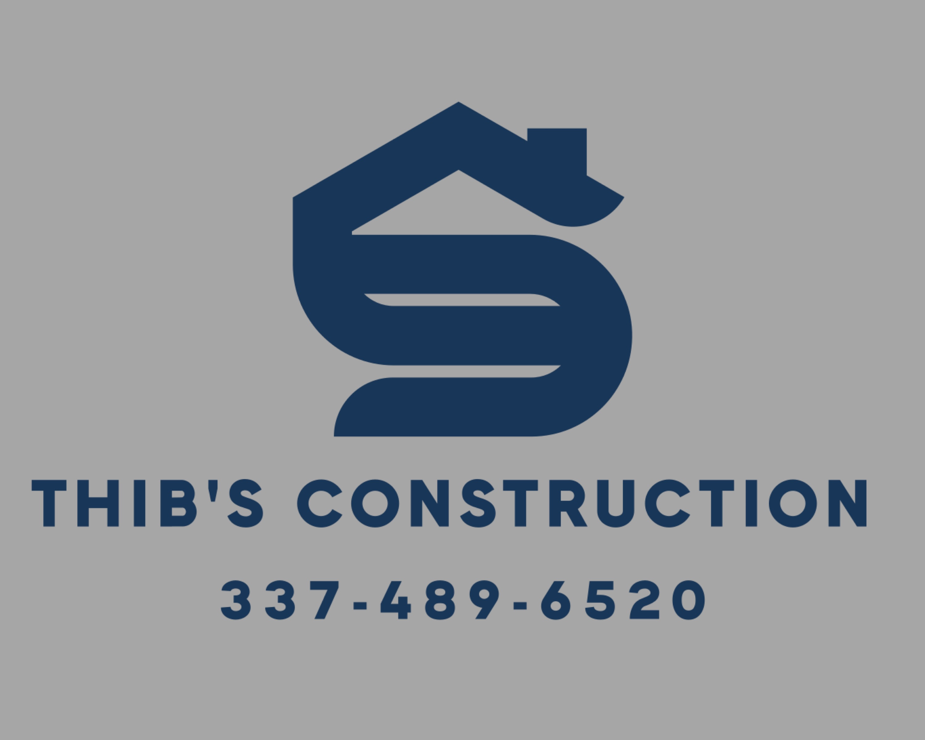 Thib's Construction Logo