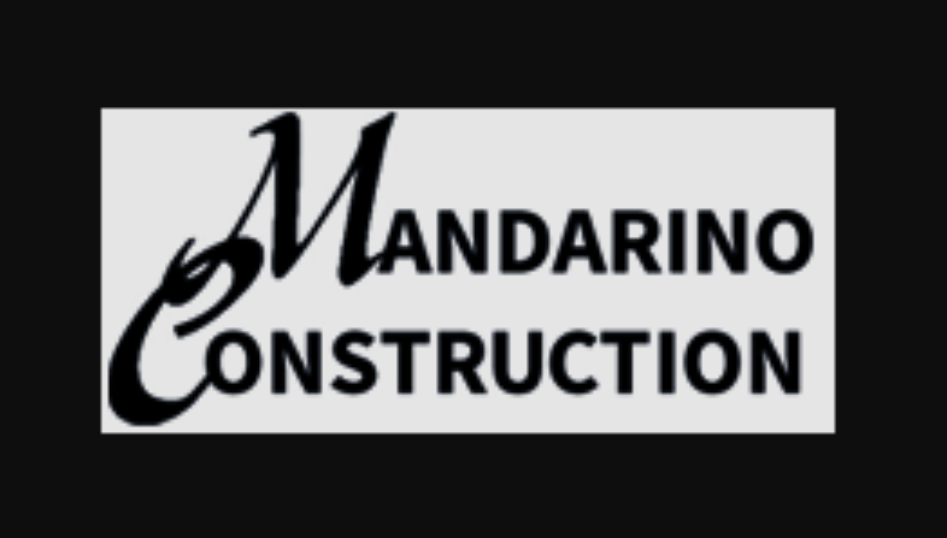Mandarino Construction Logo