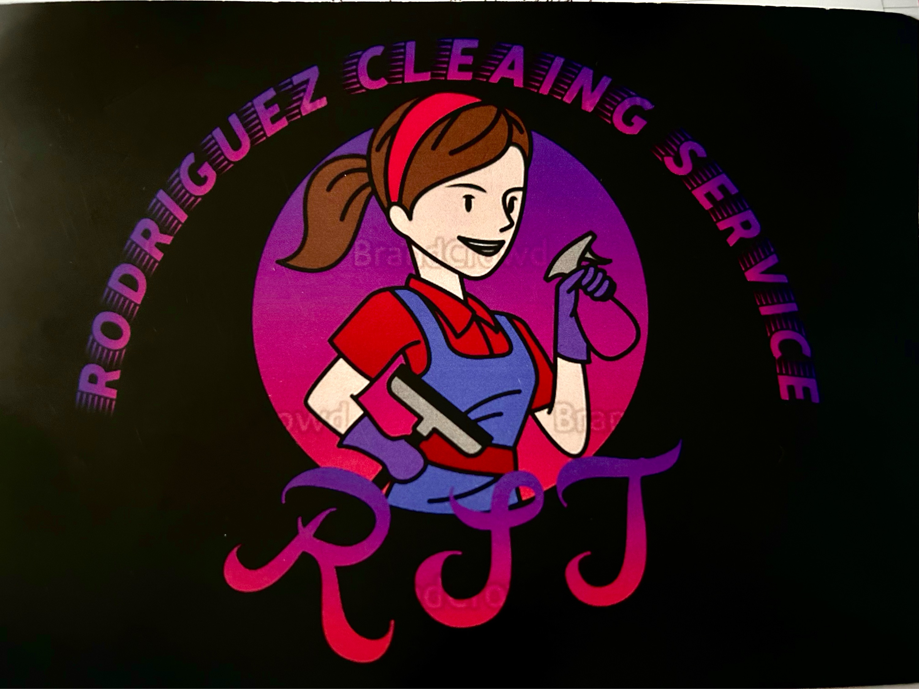Rodriguez Cleaning Service Logo