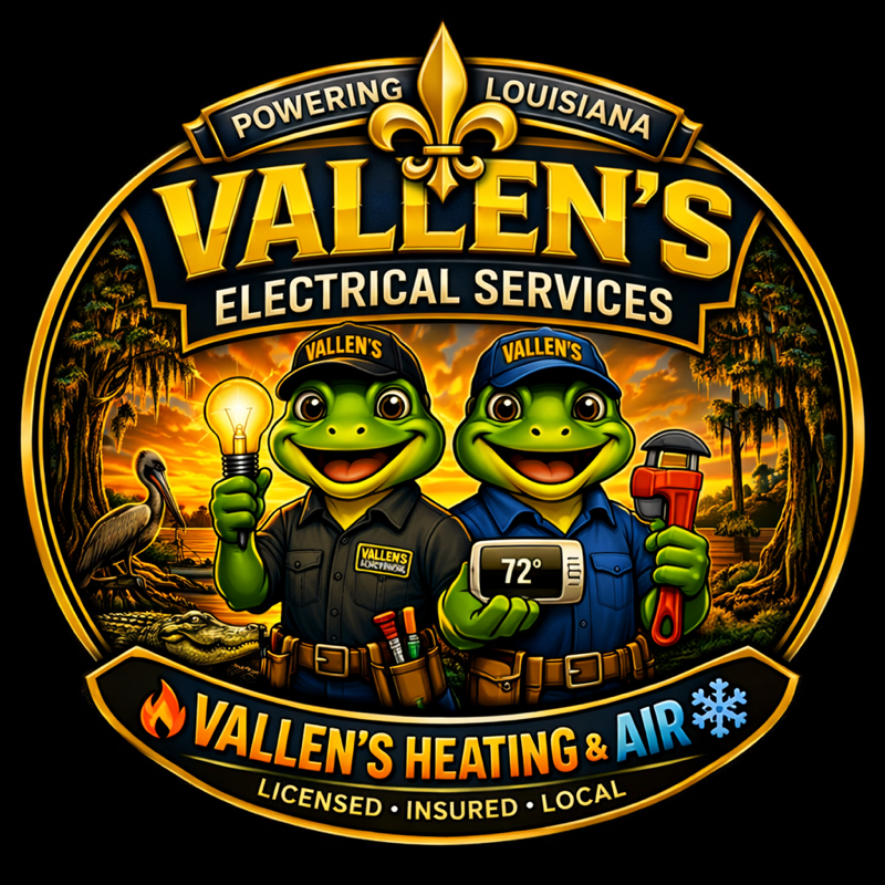 Vallens Electrical Service Logo