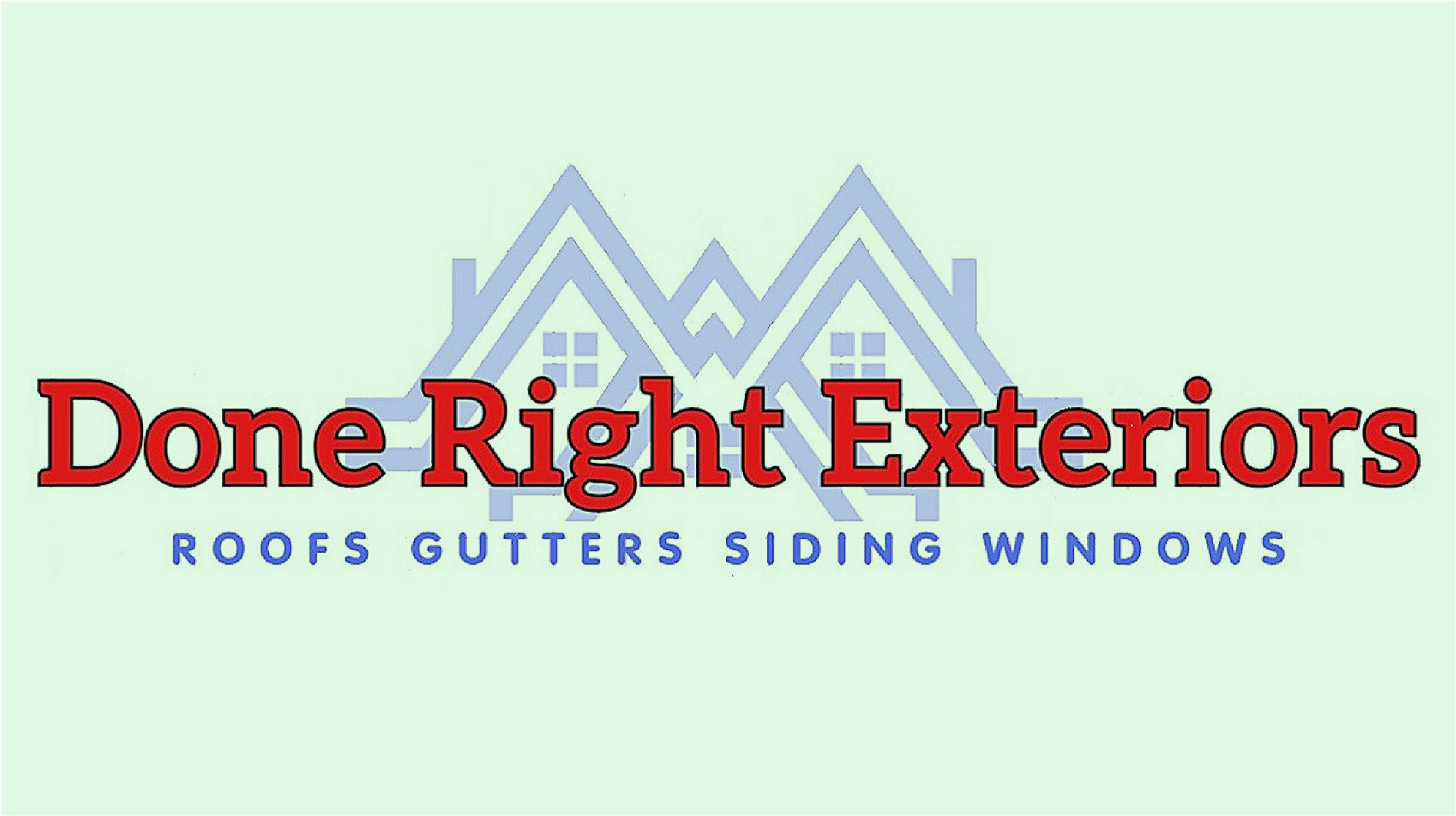 Done Right Exteriors, LLC Logo