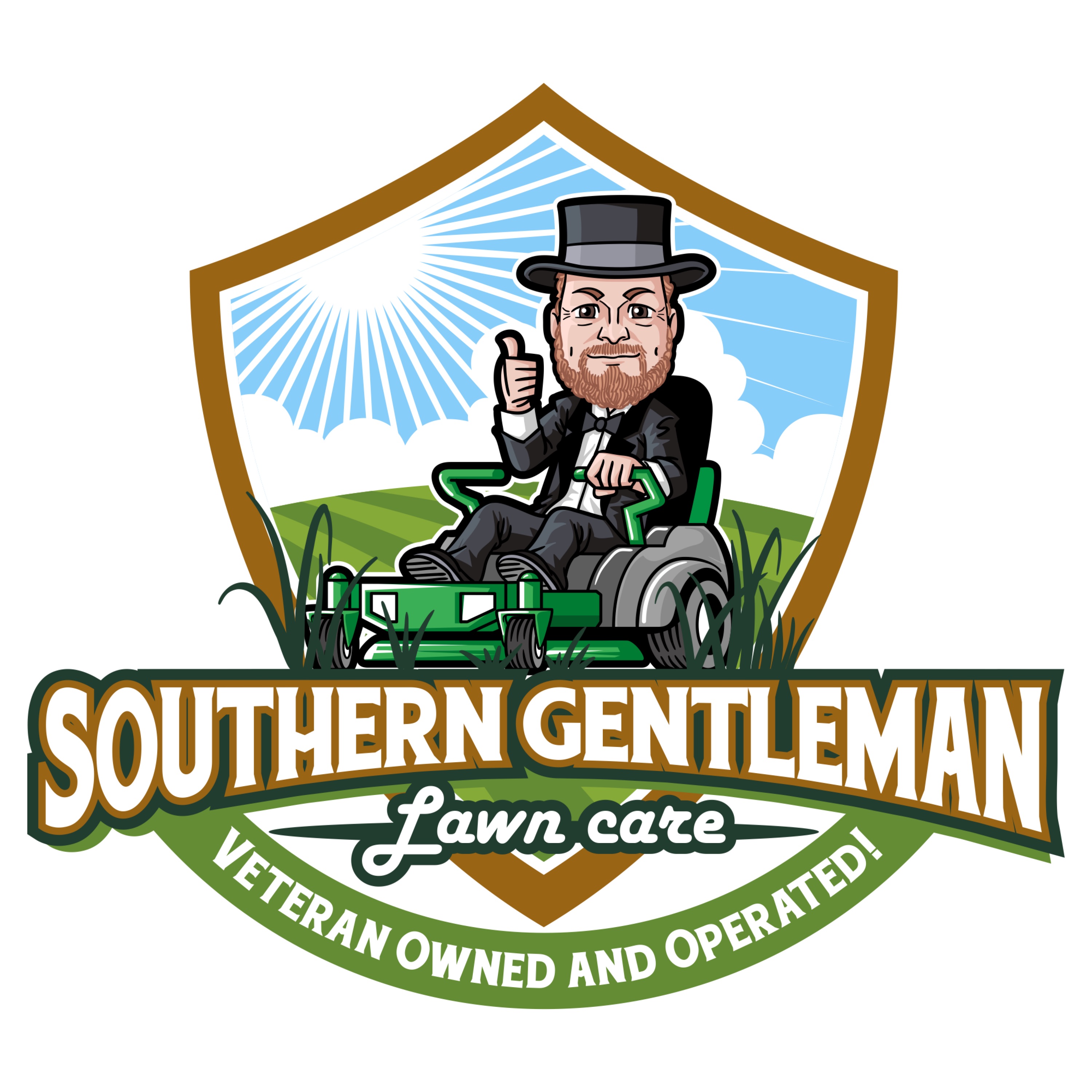 Southern Gentlemen Lawn Care Logo