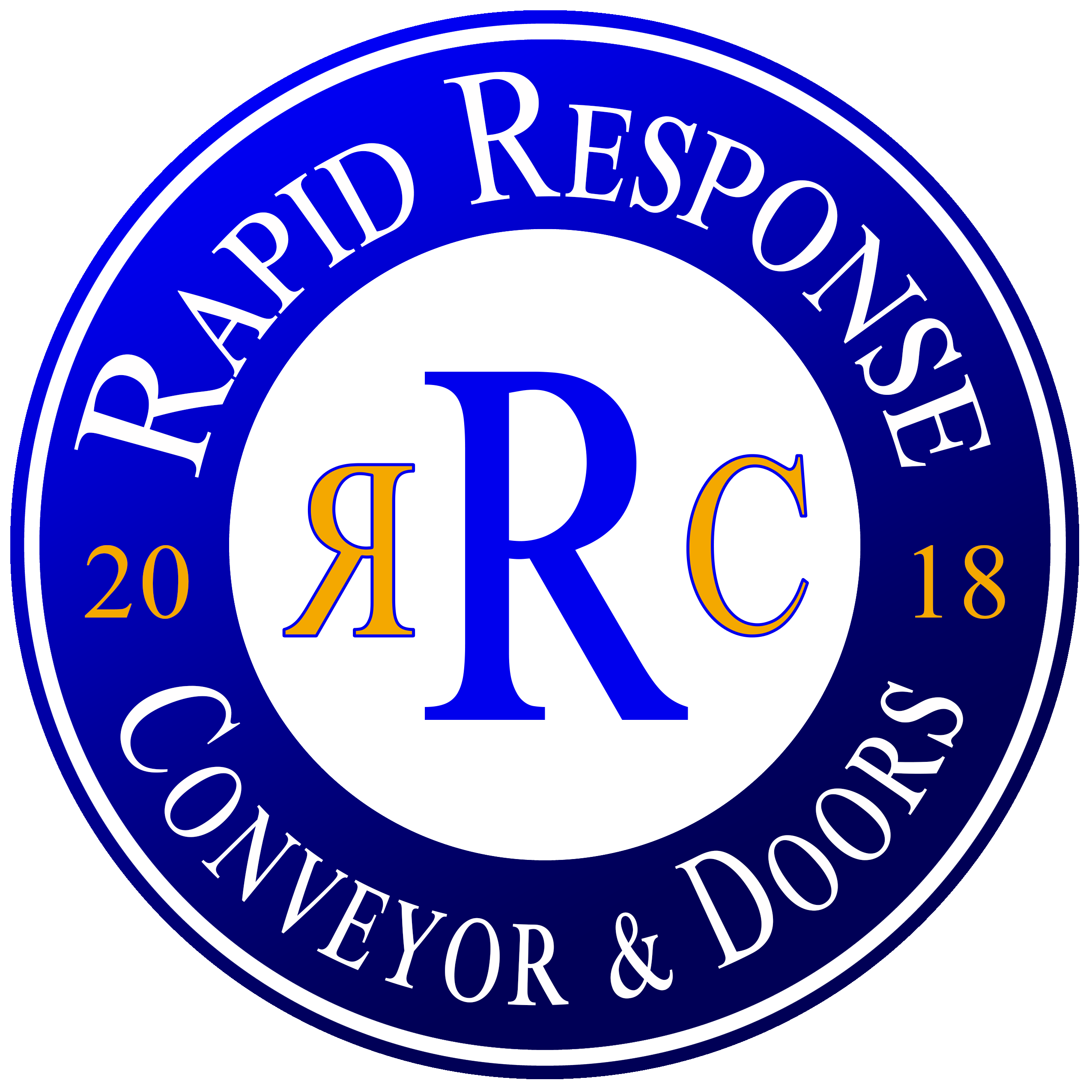 Rapid Response Conveyor and Garage Doors Logo