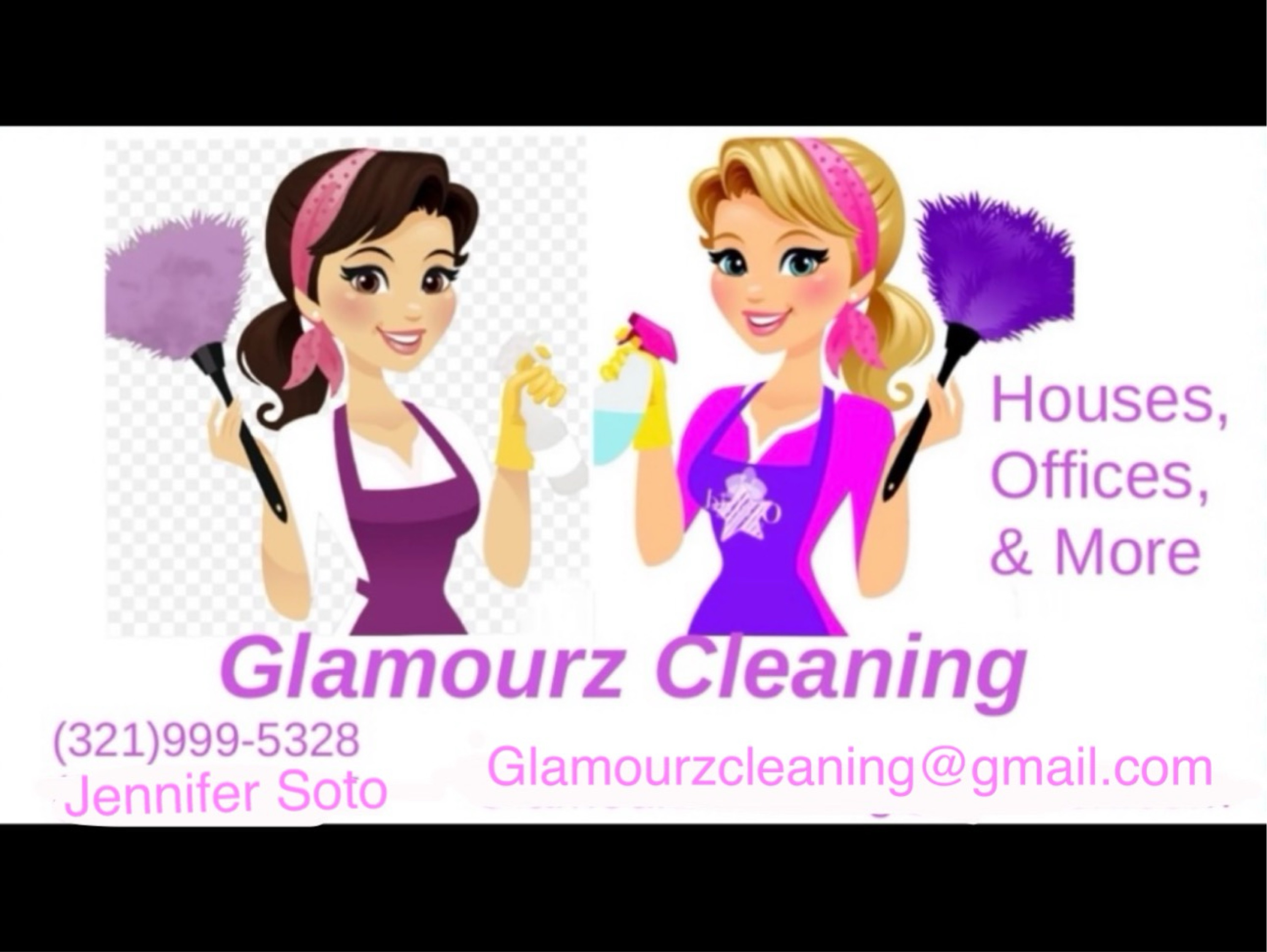 Glamours cleaning Logo