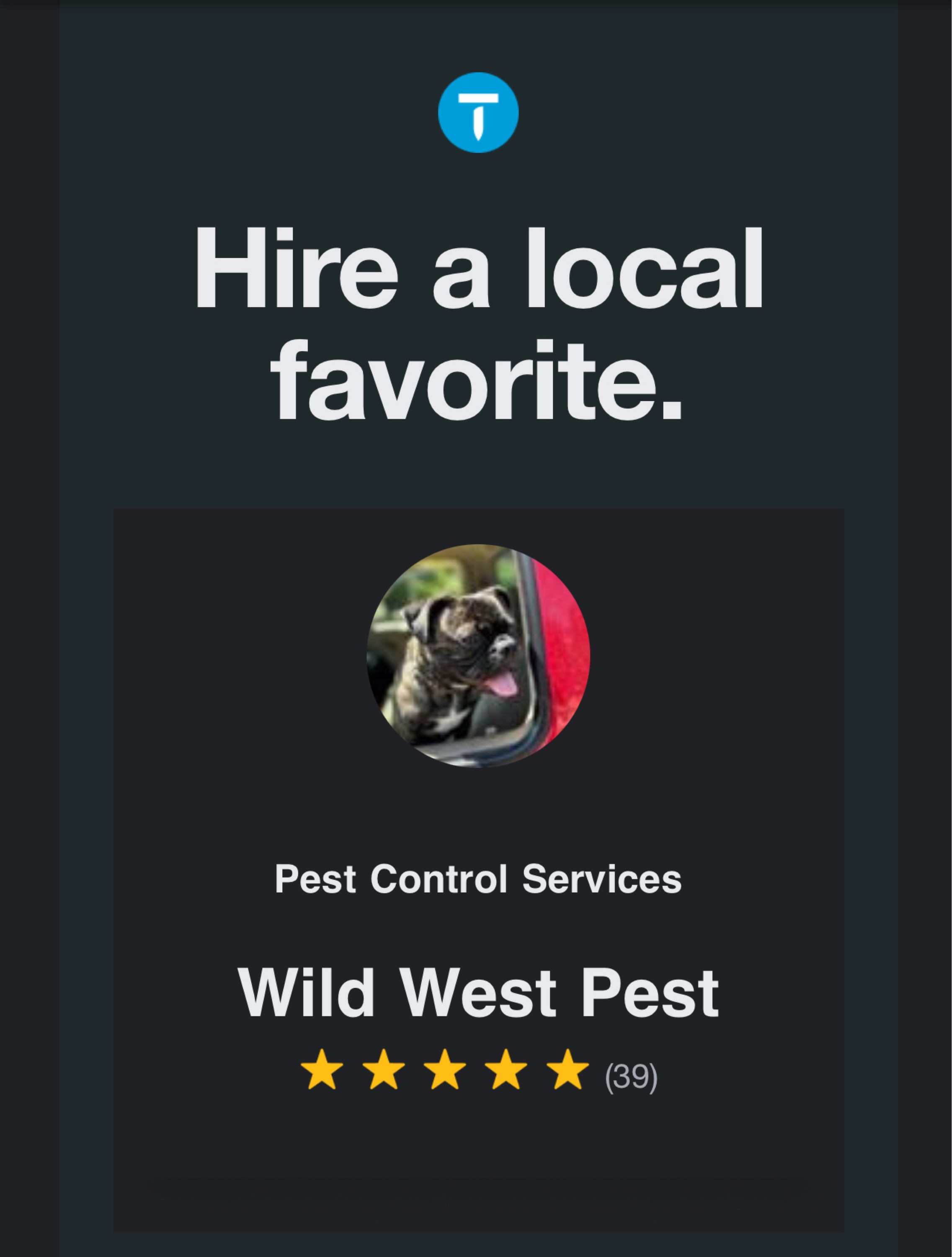 Wild West Pest Logo