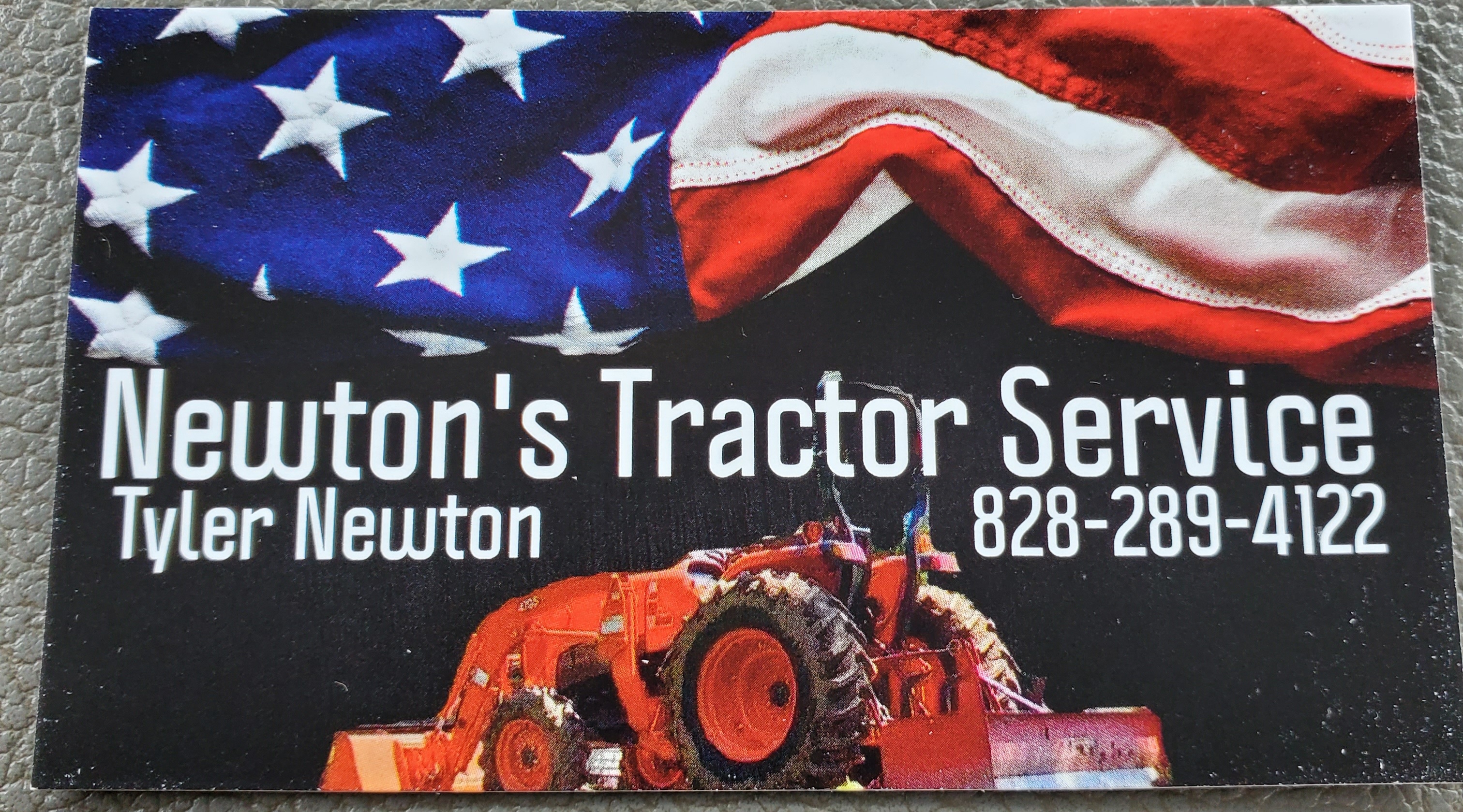 Newton's Tractor Service and Hauling Logo