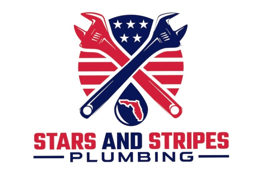 Stars and Stripes Plumbing Logo