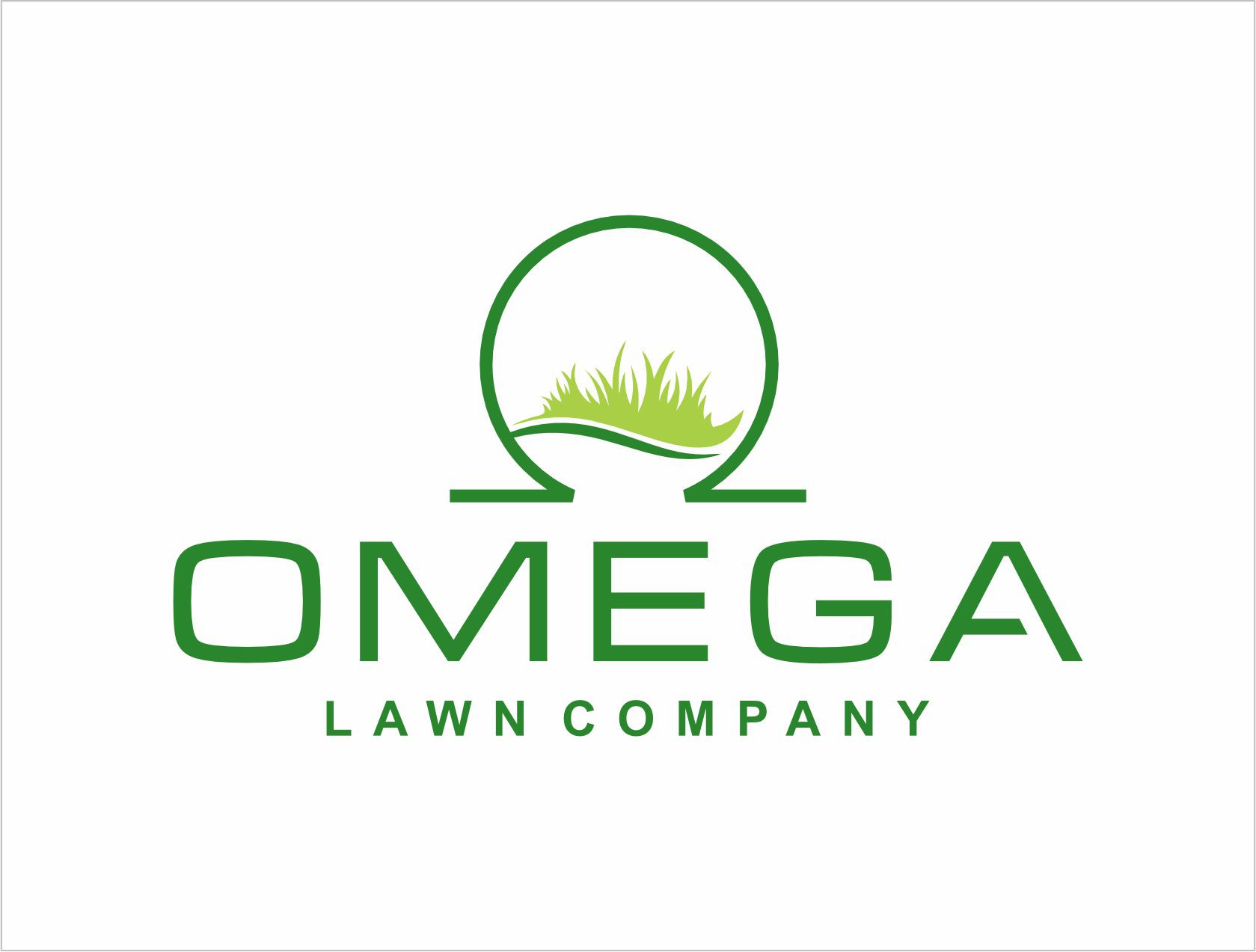 OMEGA LAWN CO Logo
