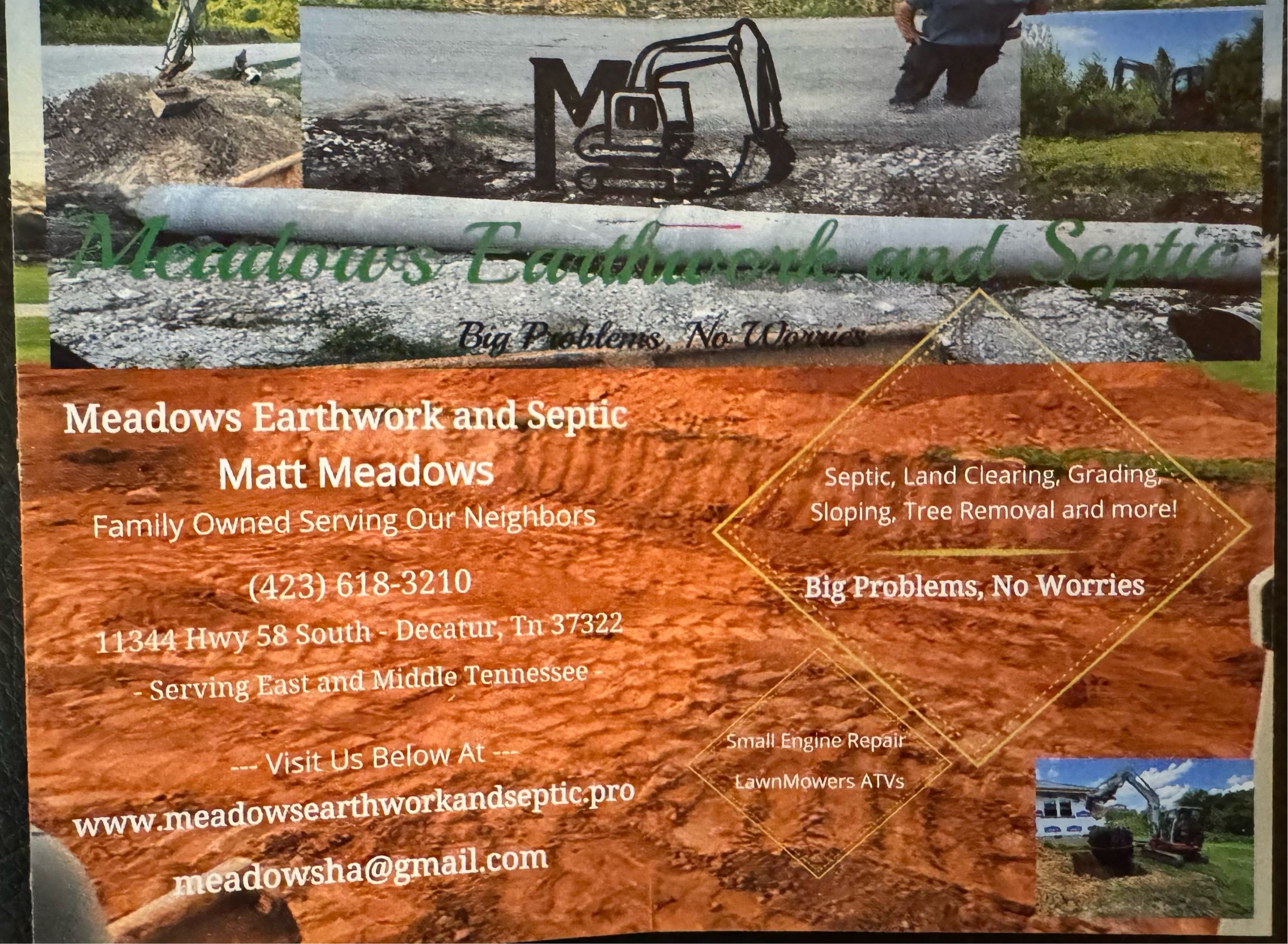 HC Landscaping and Septic Logo
