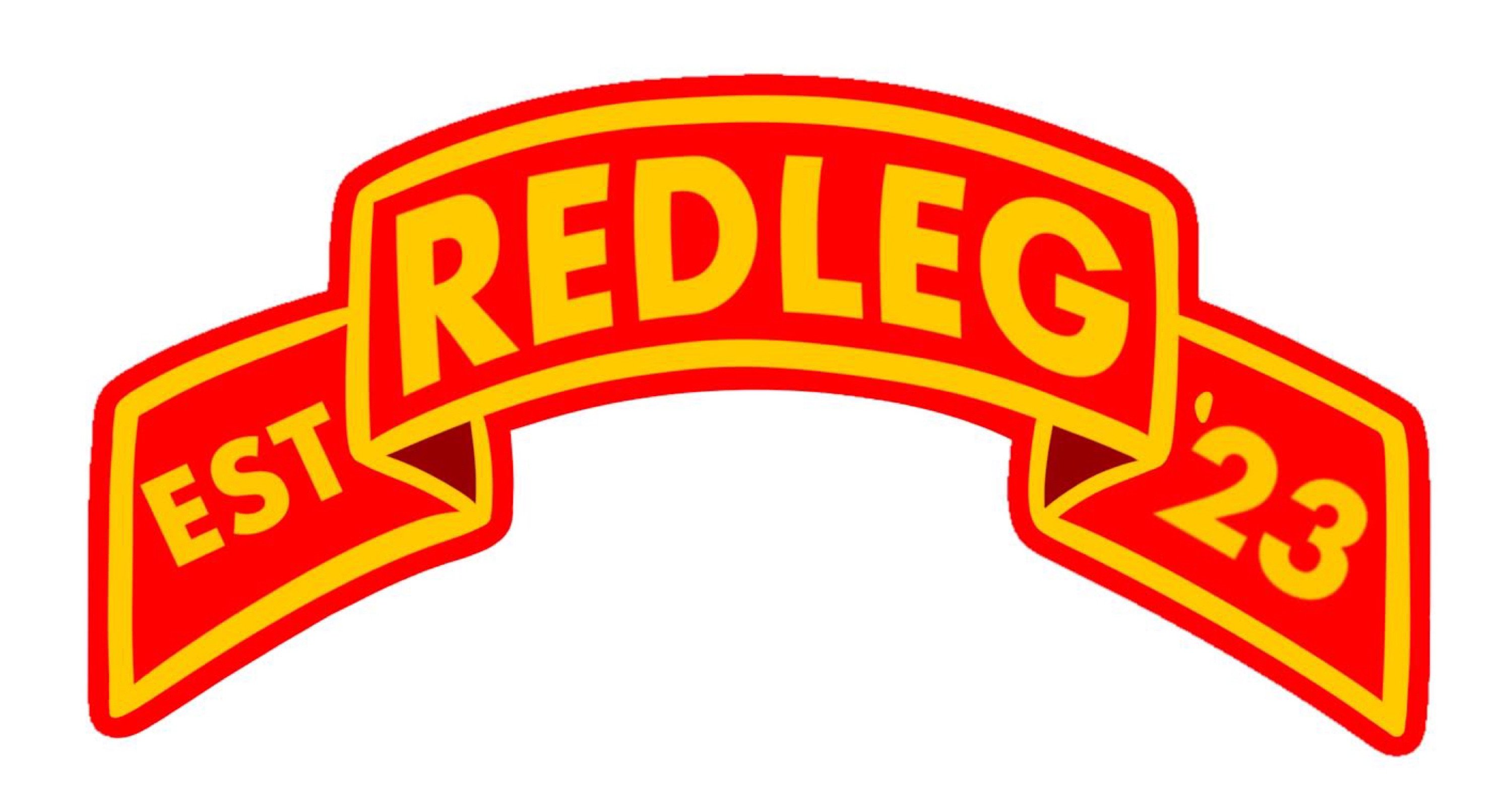Red Leg Striping Logo