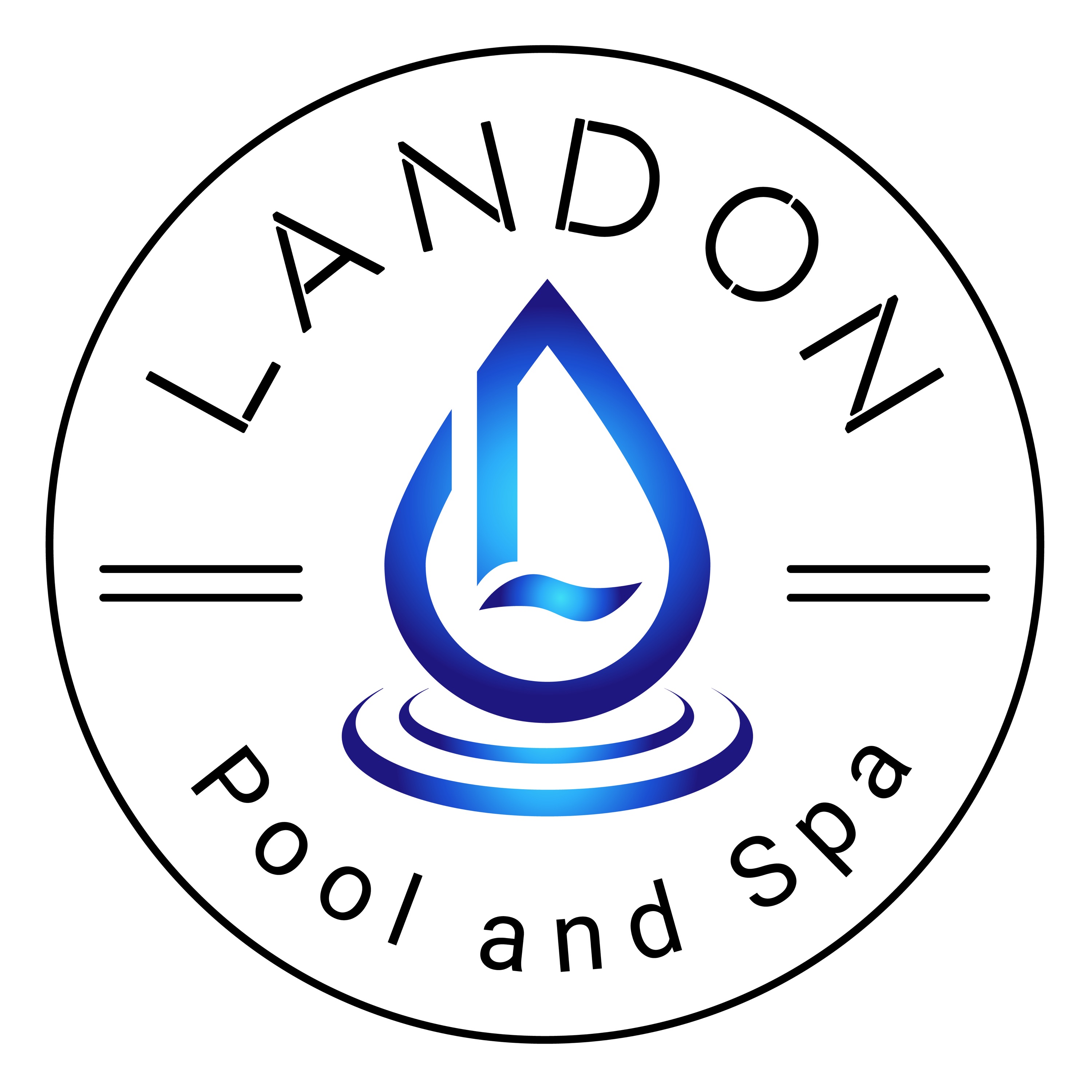 LANDON POOL AND SPA Logo