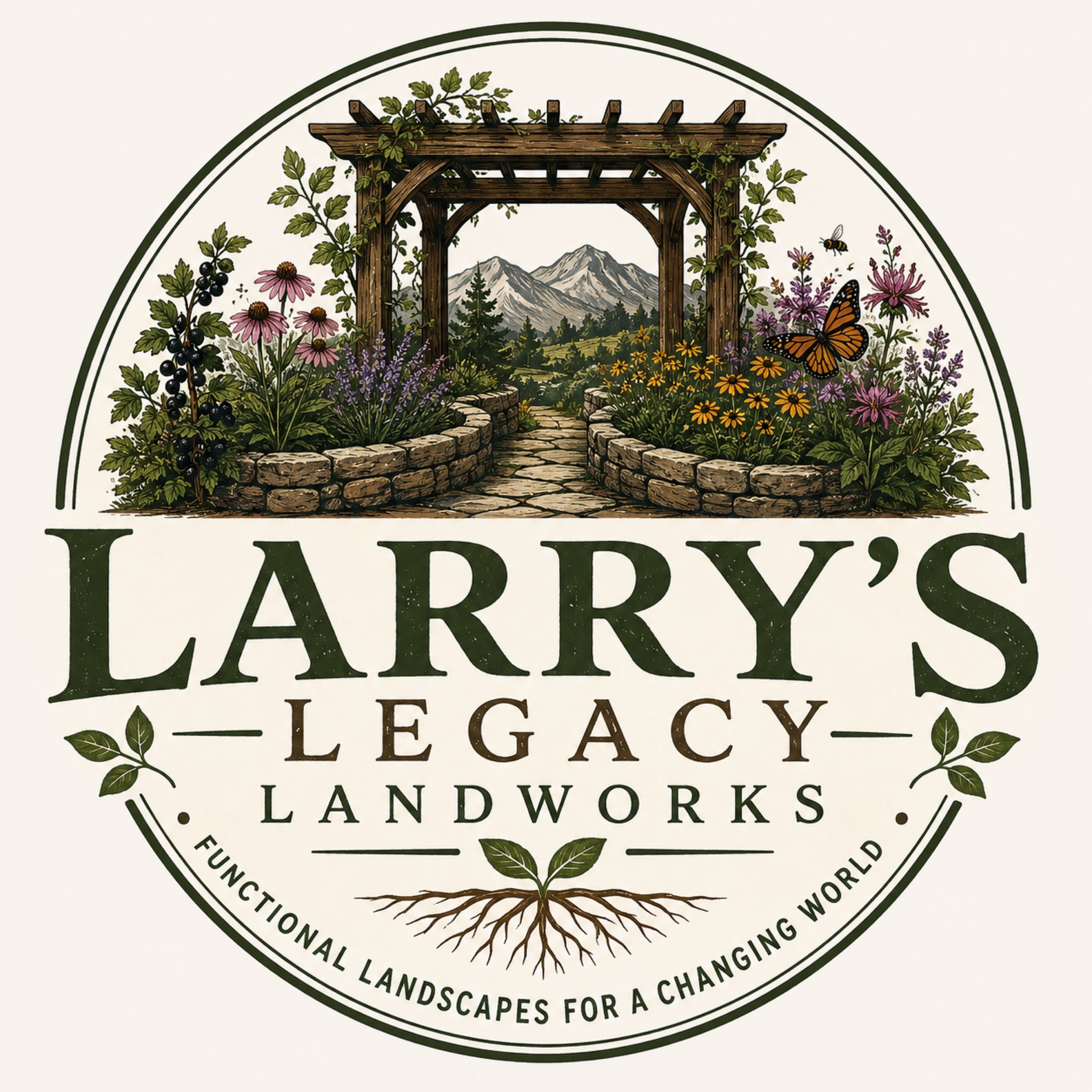 Larrys Legacy Landworks Logo