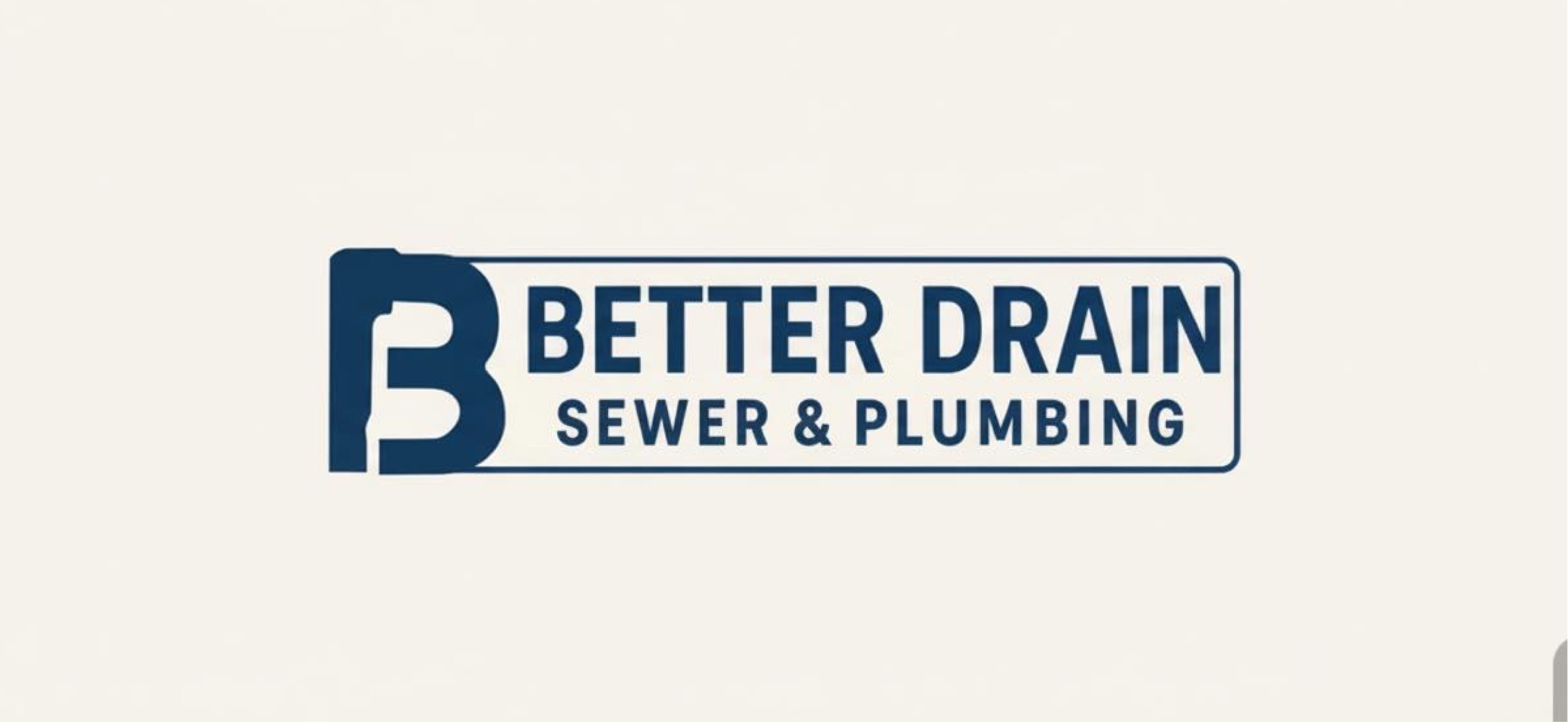 Better Drain Sewer & Plumbing Logo