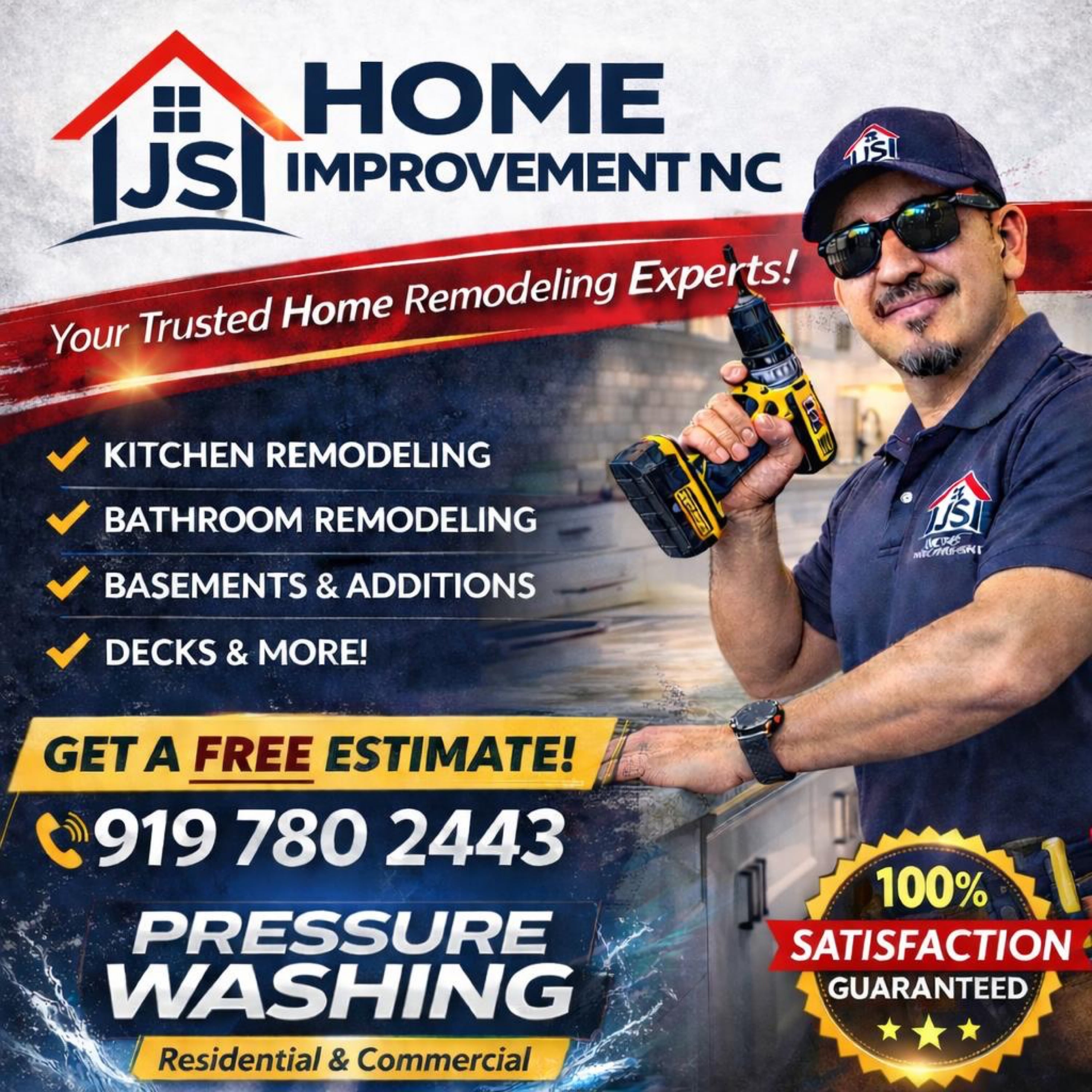 Js Home Improvement NC Logo