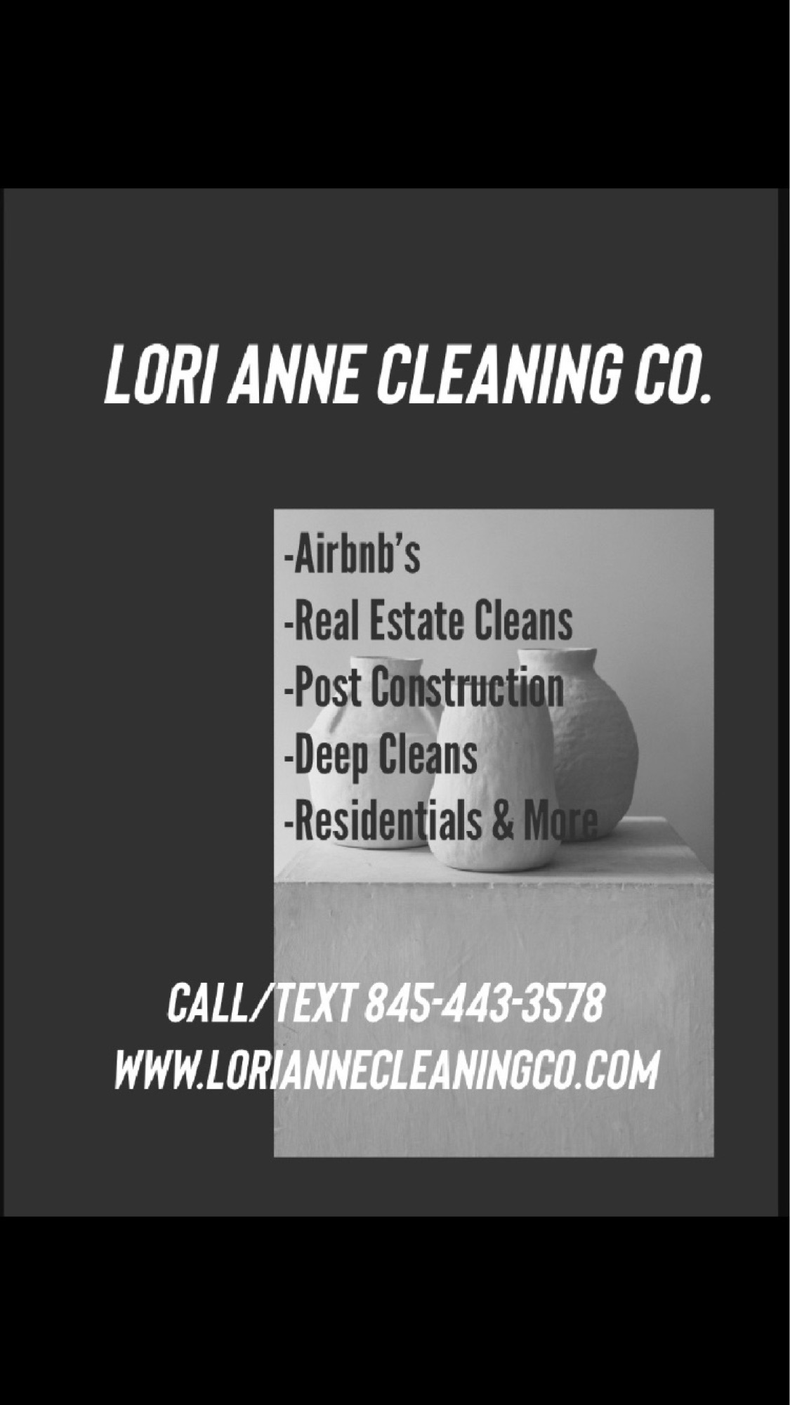 Lori Anne Cleaning Co. Logo