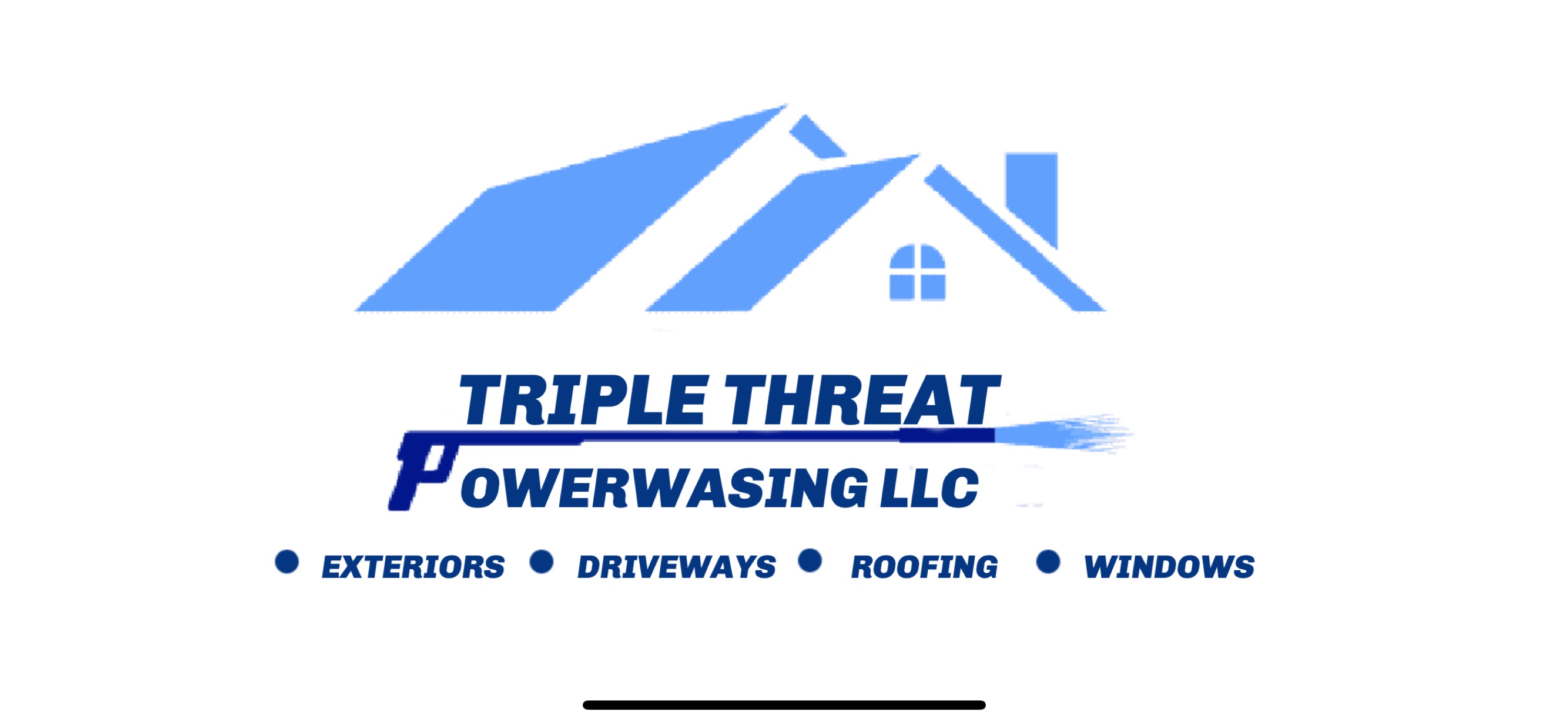 Triple Threat Power Washing Logo