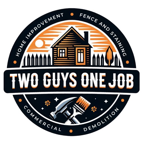 Two Guys One Job Logo