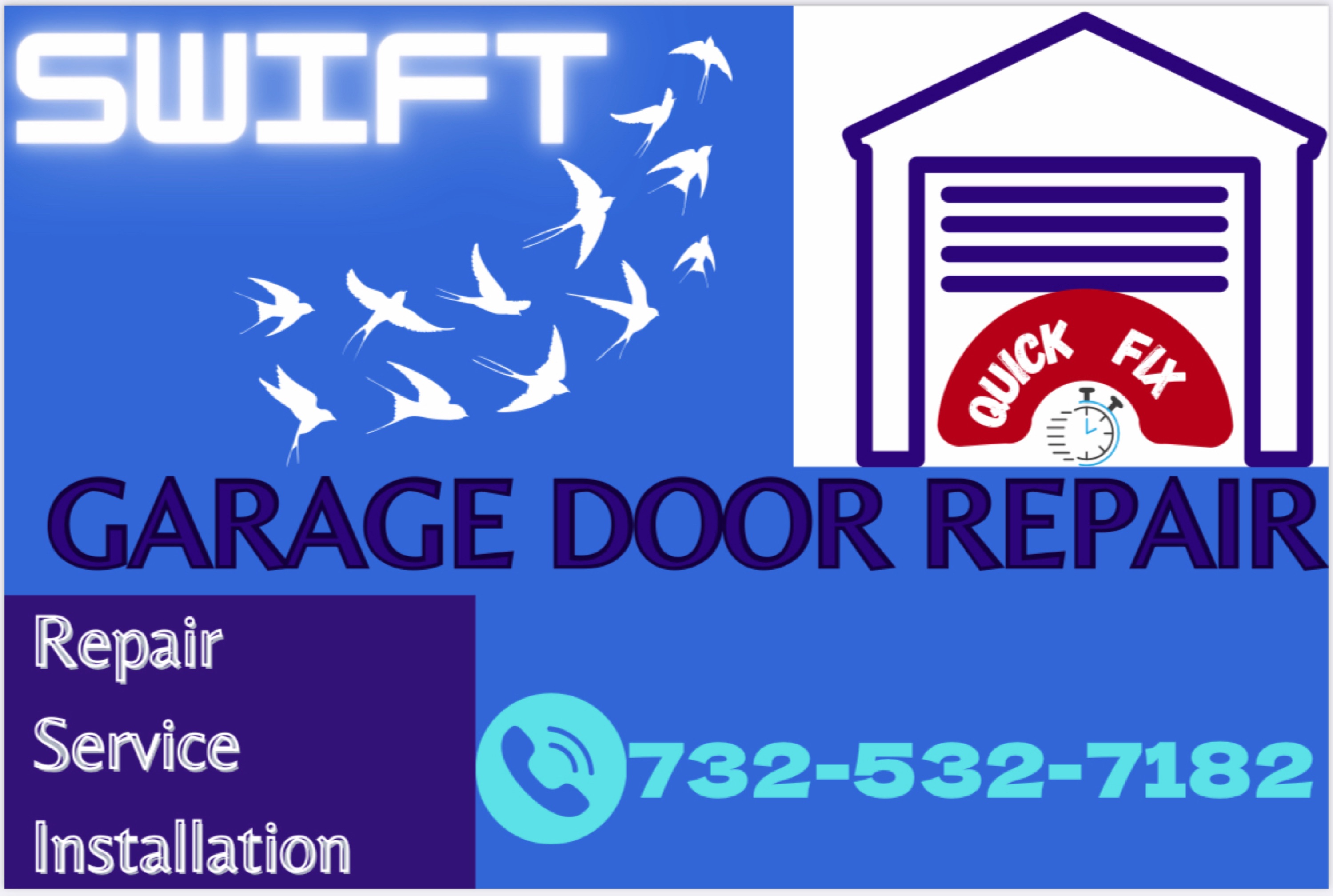 SWIFT GARAGE DOOR Logo