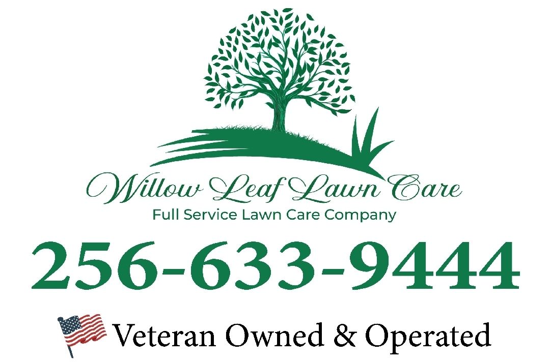 Willow Leaf Lawn Care Logo