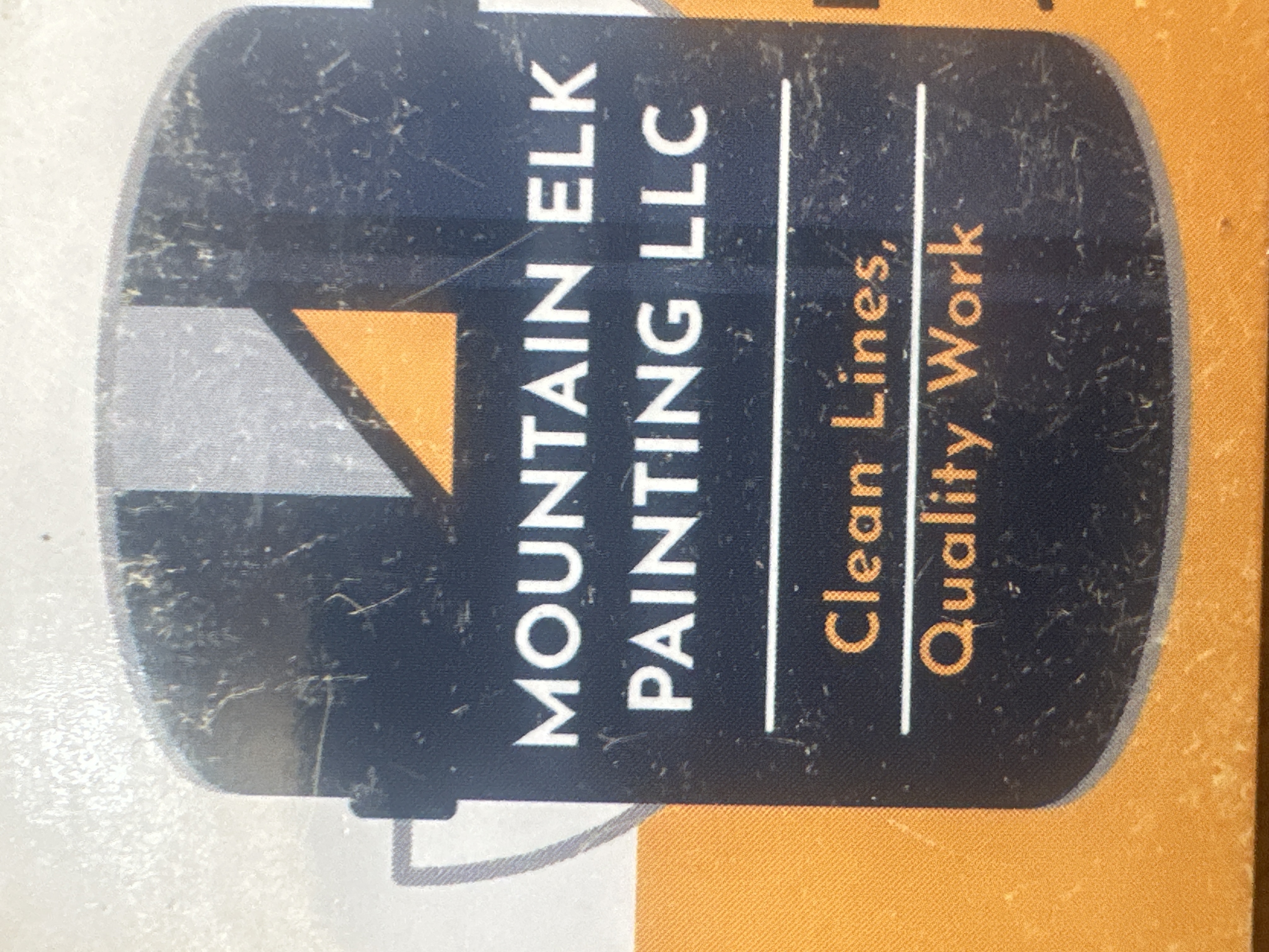 Mountain Elk Painting Logo