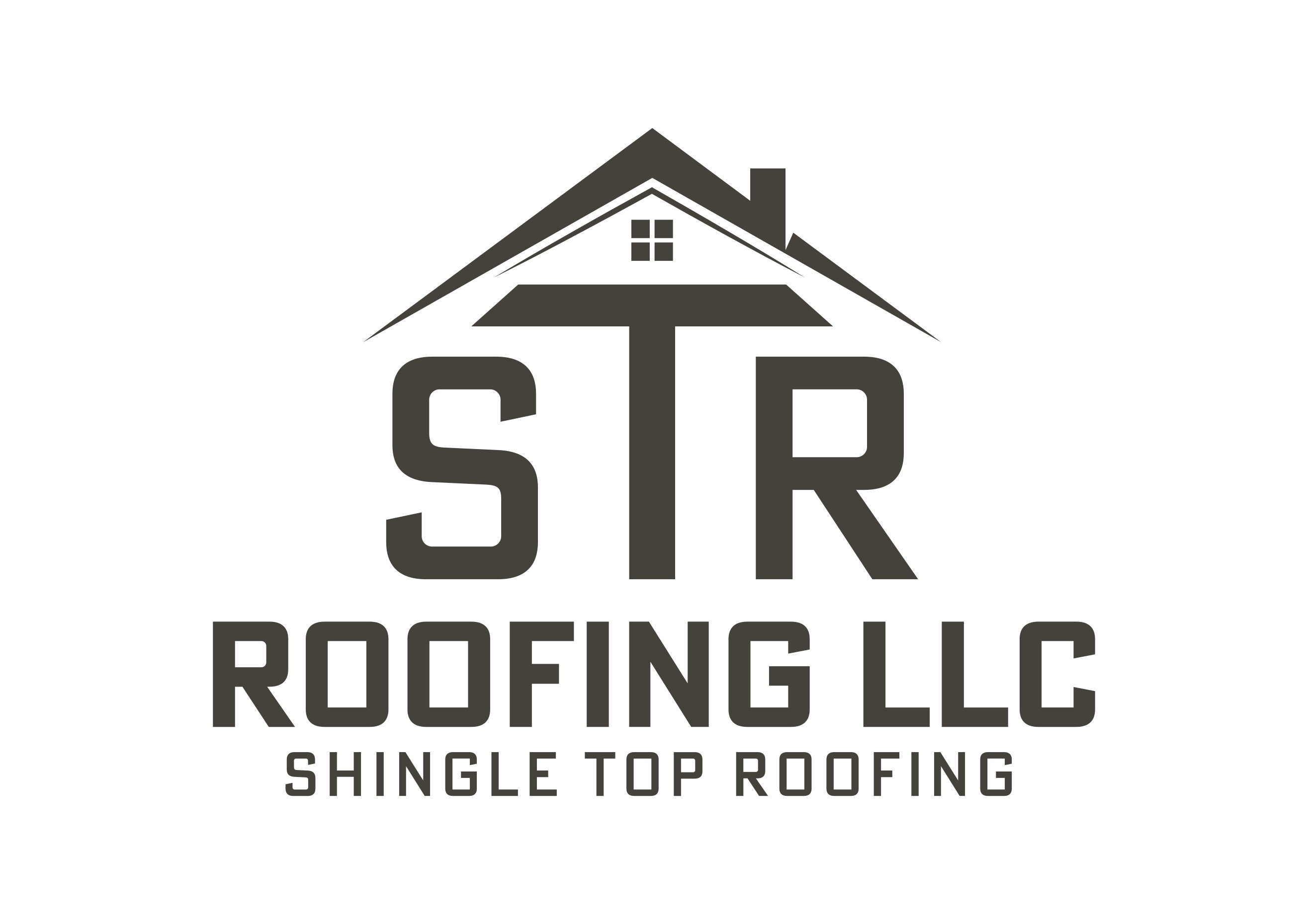 STR Roofing LLC Logo