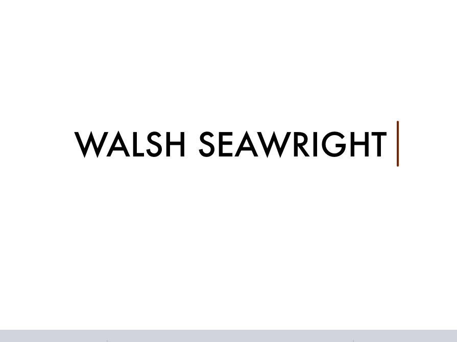 Walsh Seawright Logo