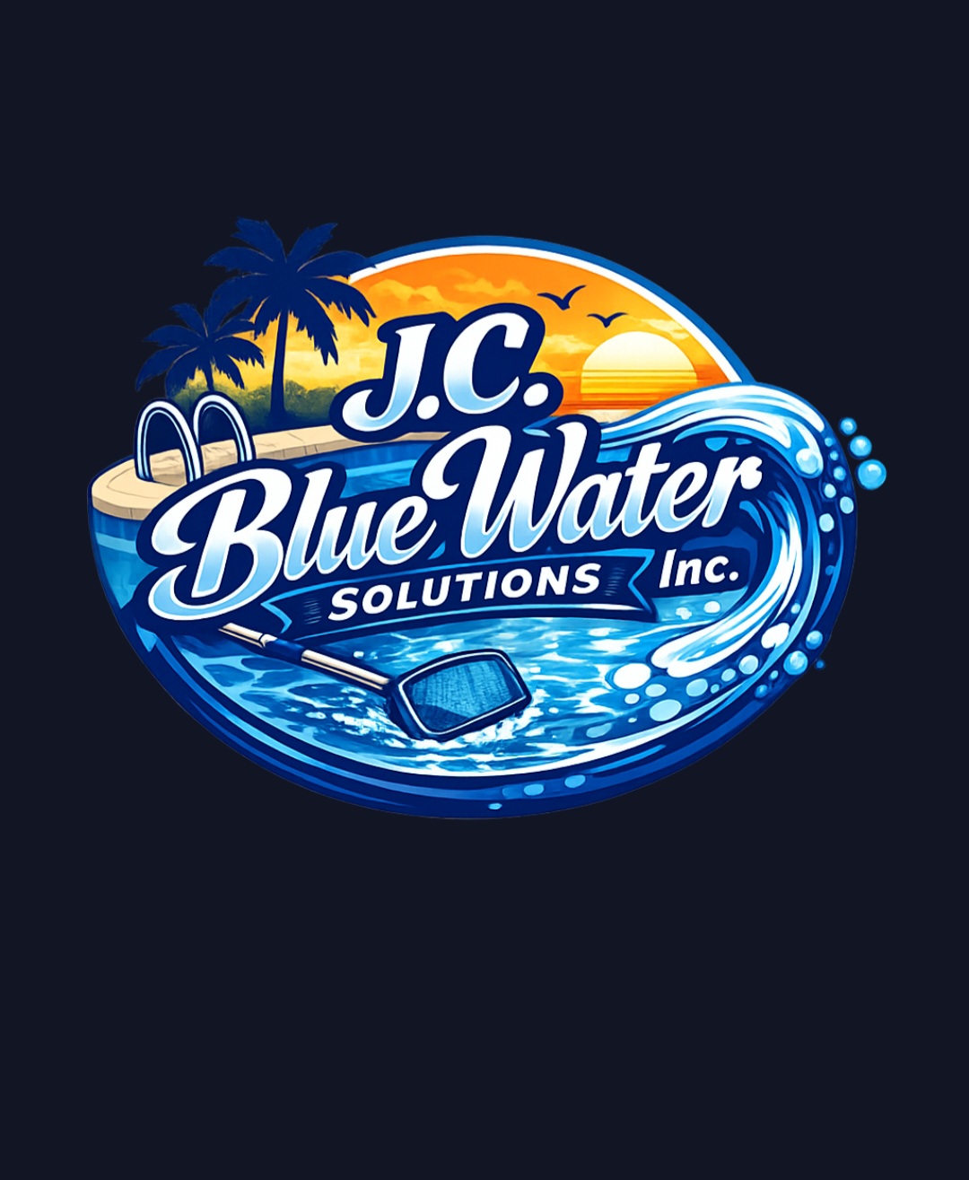 JC Blue Water Solution Logo
