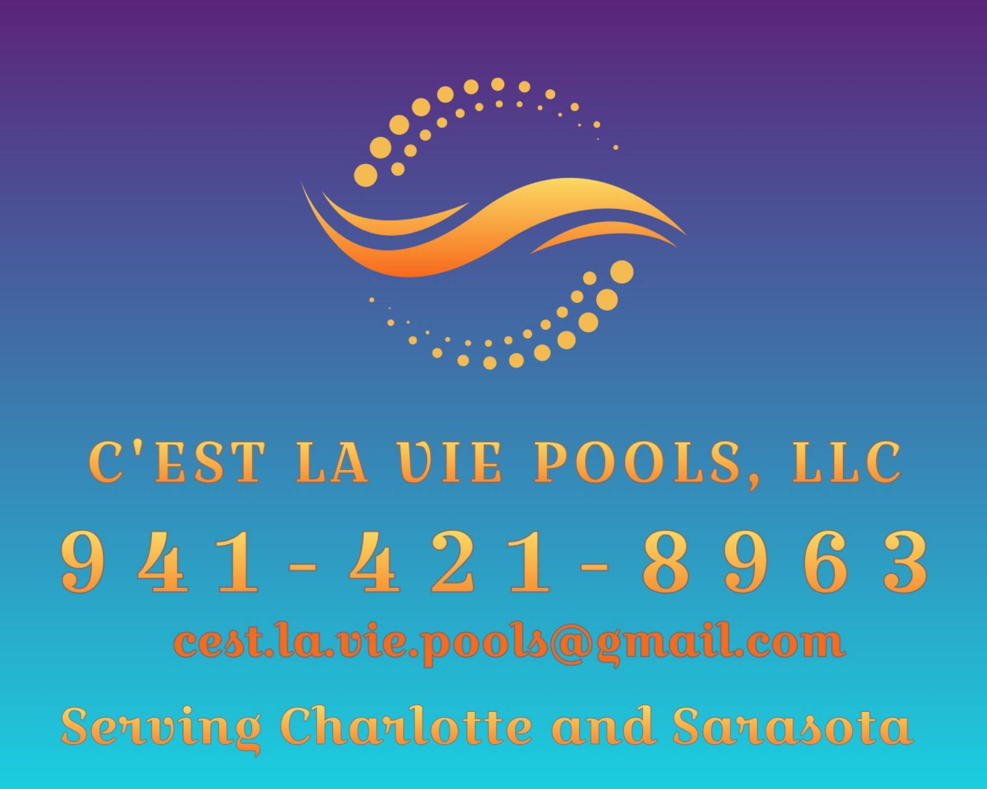 Cest La Vie Pools, LLC Logo